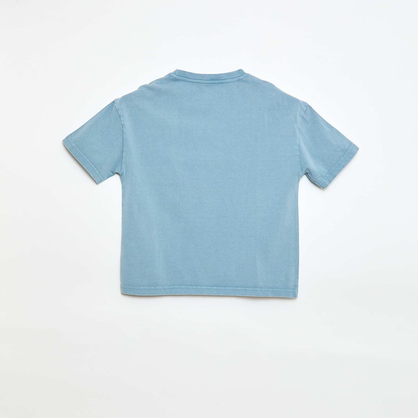 T-shirt oversize effet délavé BLEU
