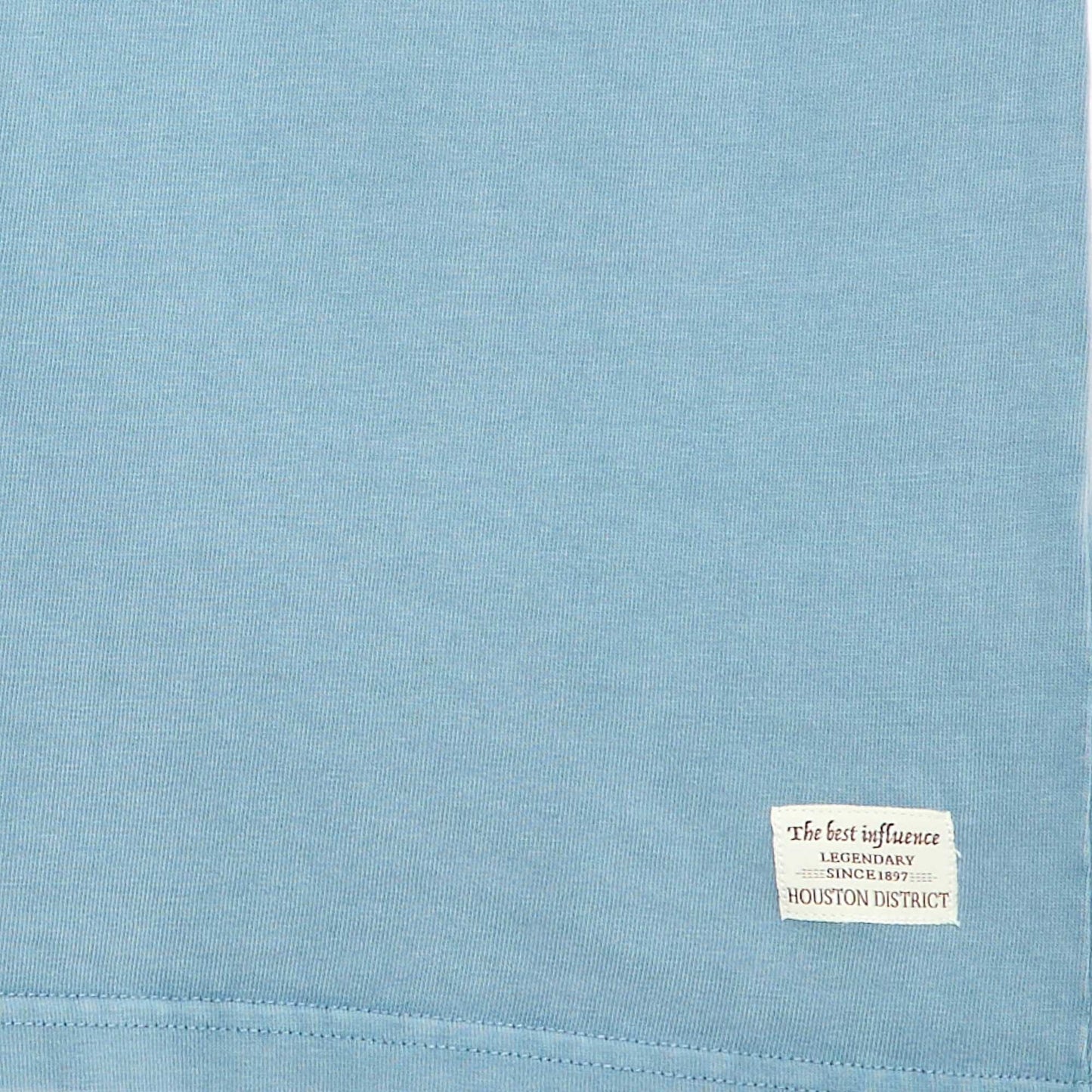 T-shirt oversize effet délavé BLEU