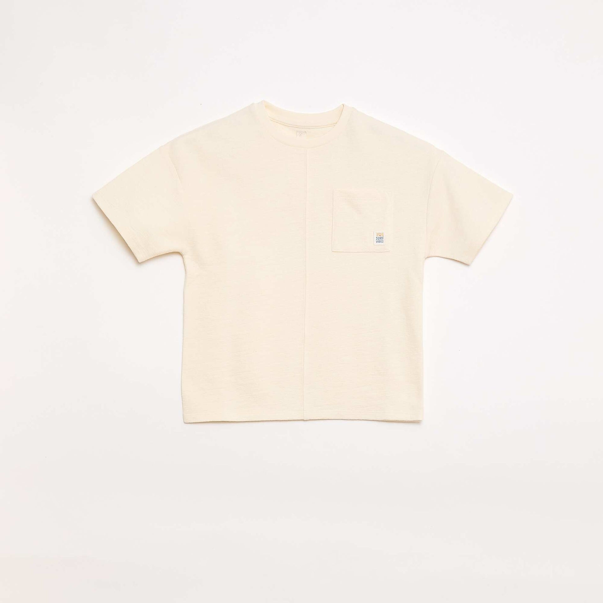 T-shirt oversize à manches courtes BLANC