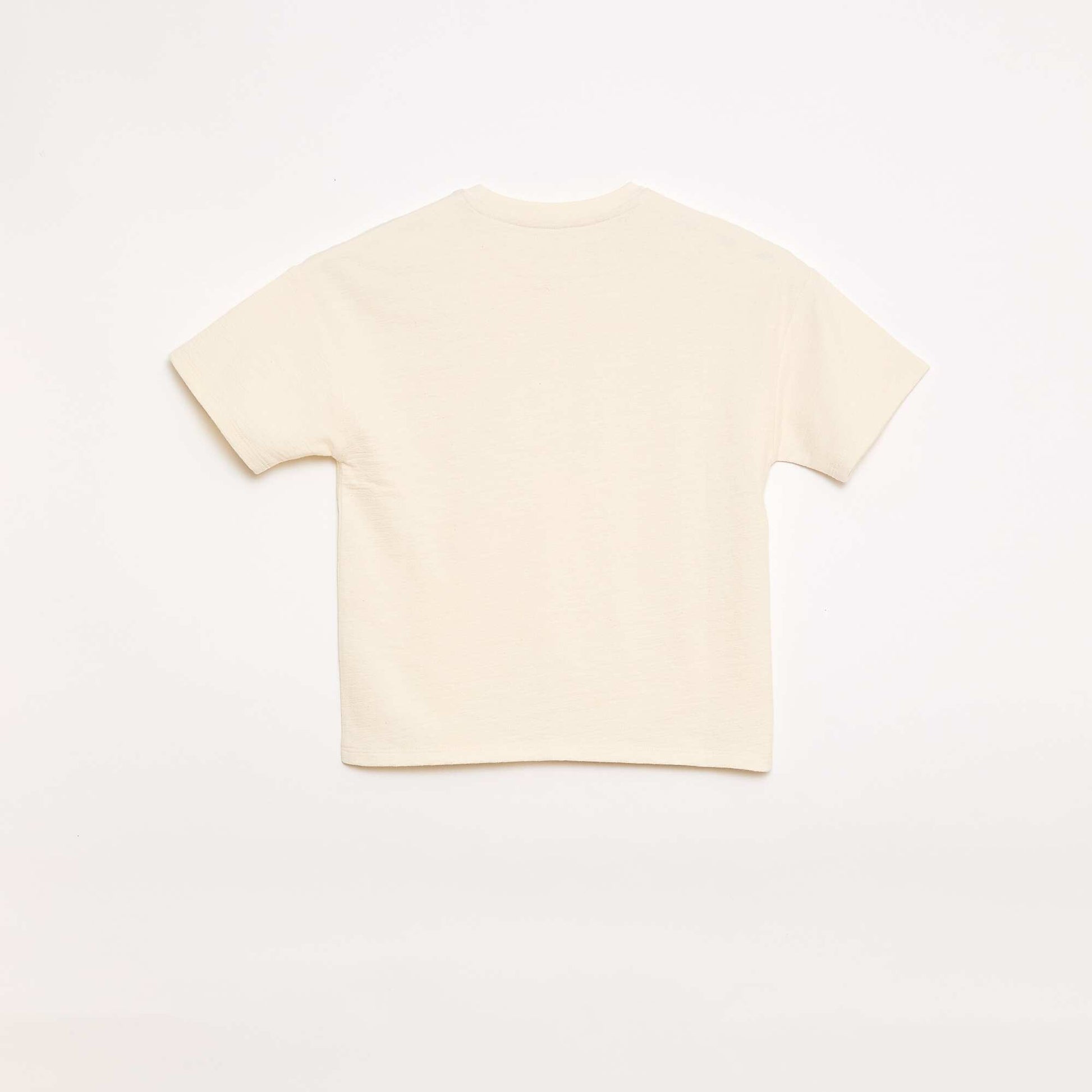 T-shirt oversize à manches courtes BLANC