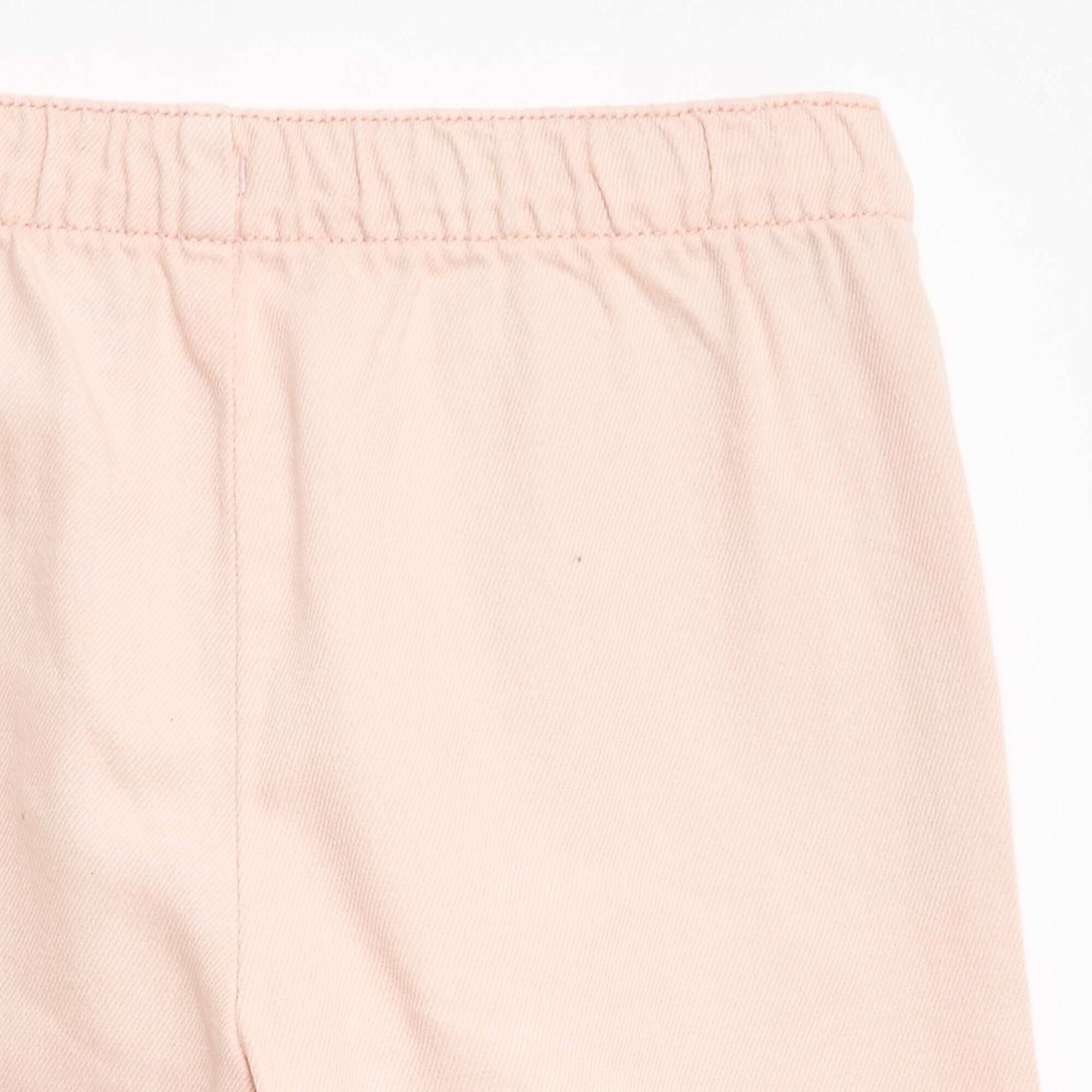 Pantalon en twill avec cordons de serrage ROSE