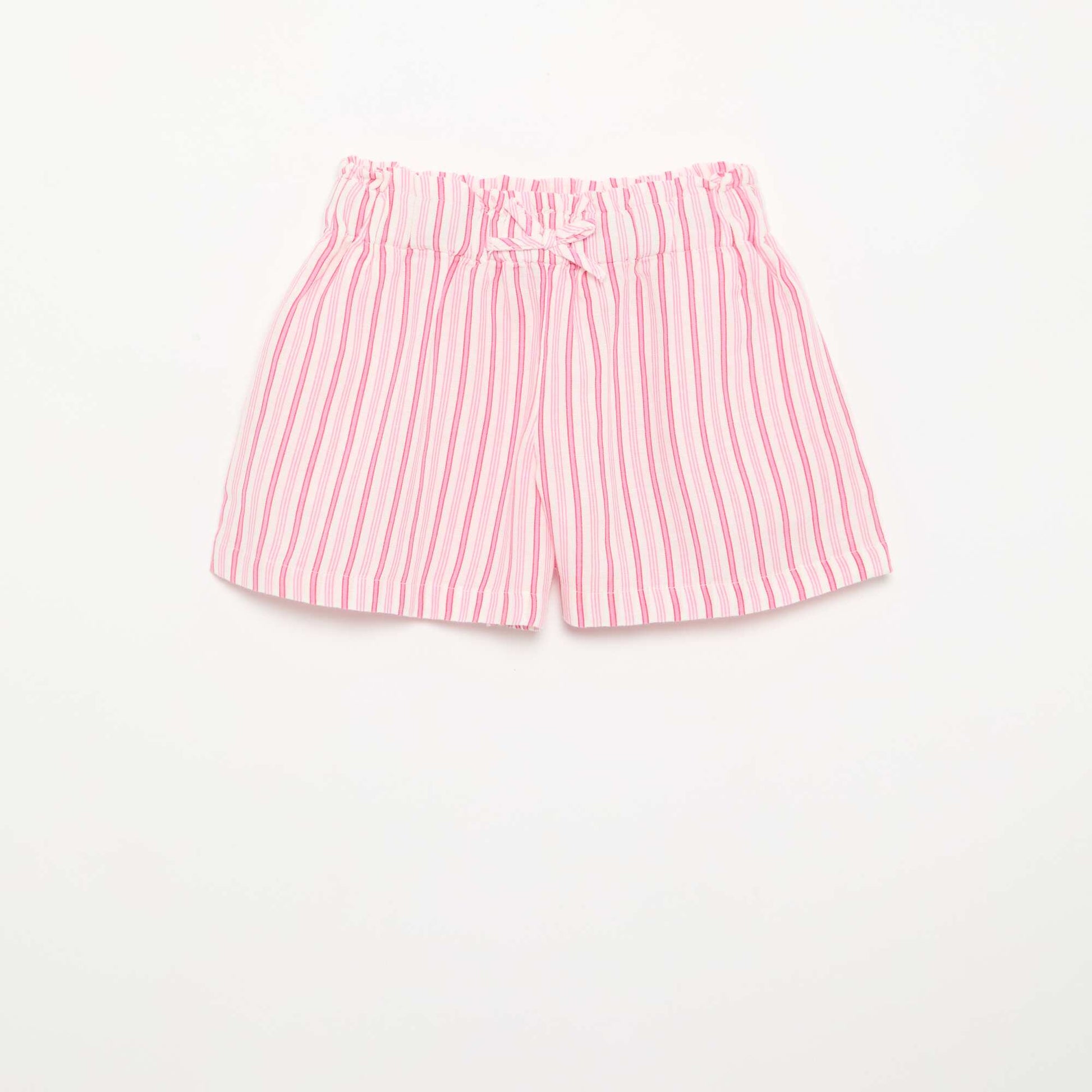 Short uni avec nœud fantaisie ROSE