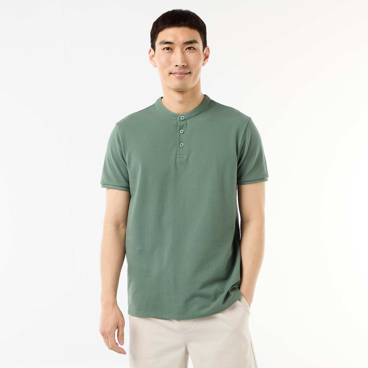 Polo col mao VERT