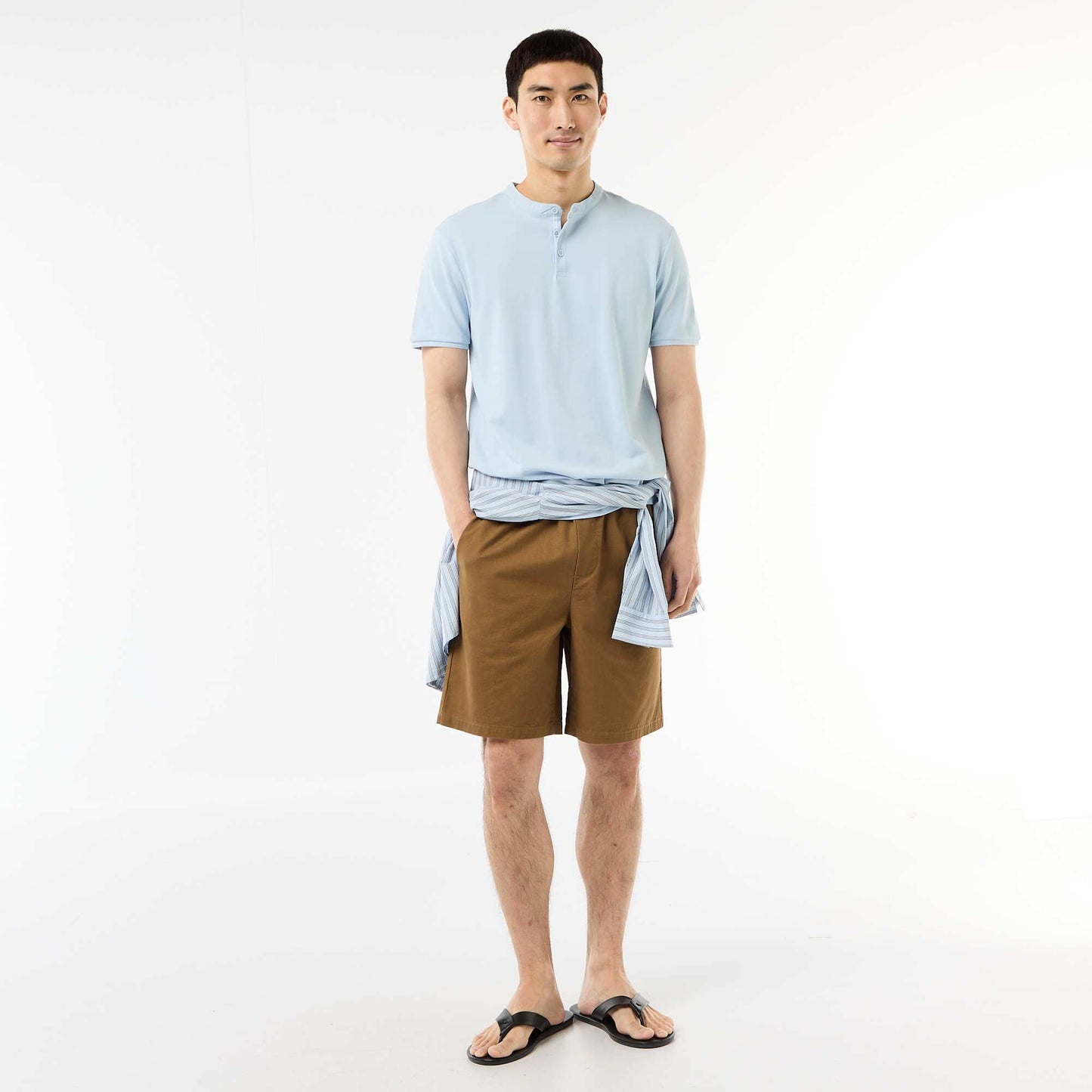 Polo col mao BLEU