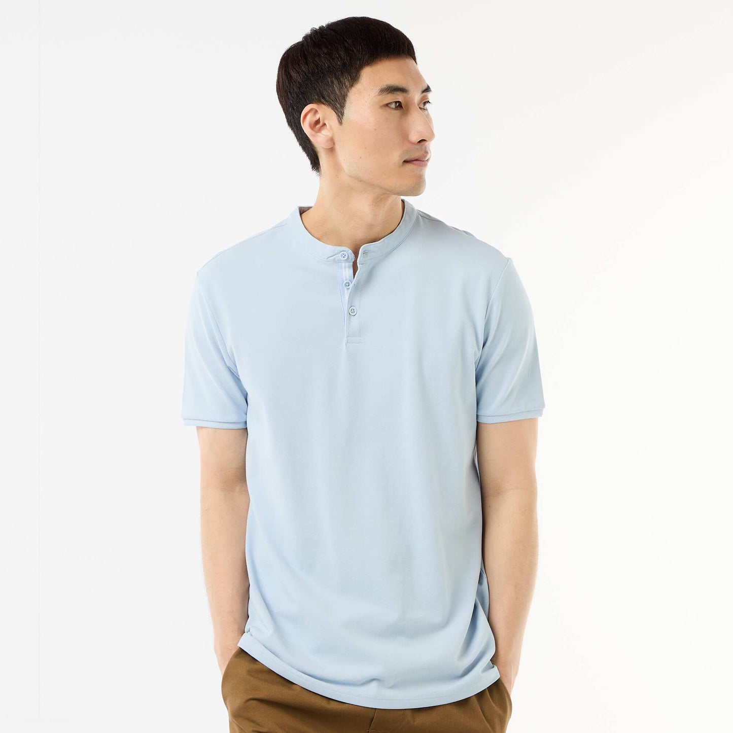 Polo col mao BLEU