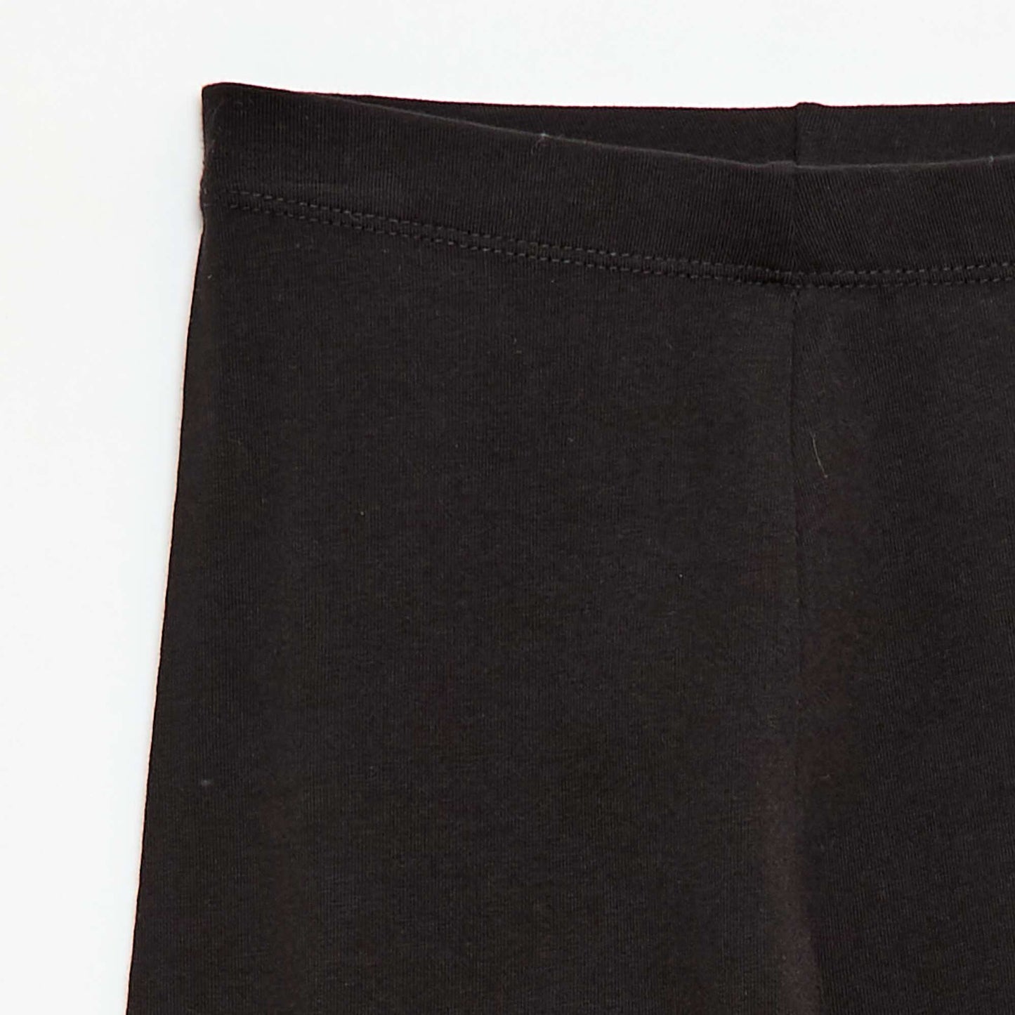 Legging court uni NOIR