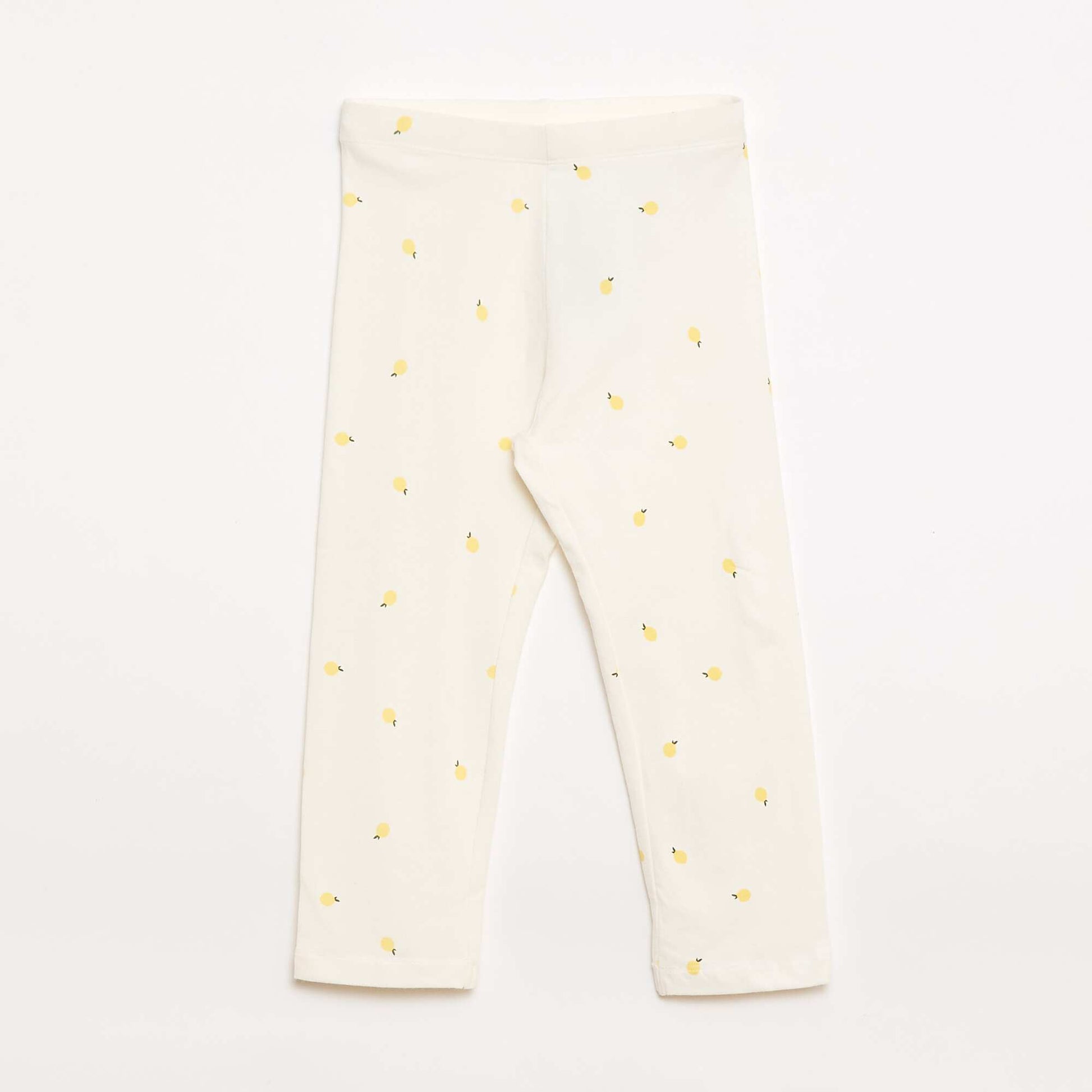 Lot de 2 leggings court JAUNE