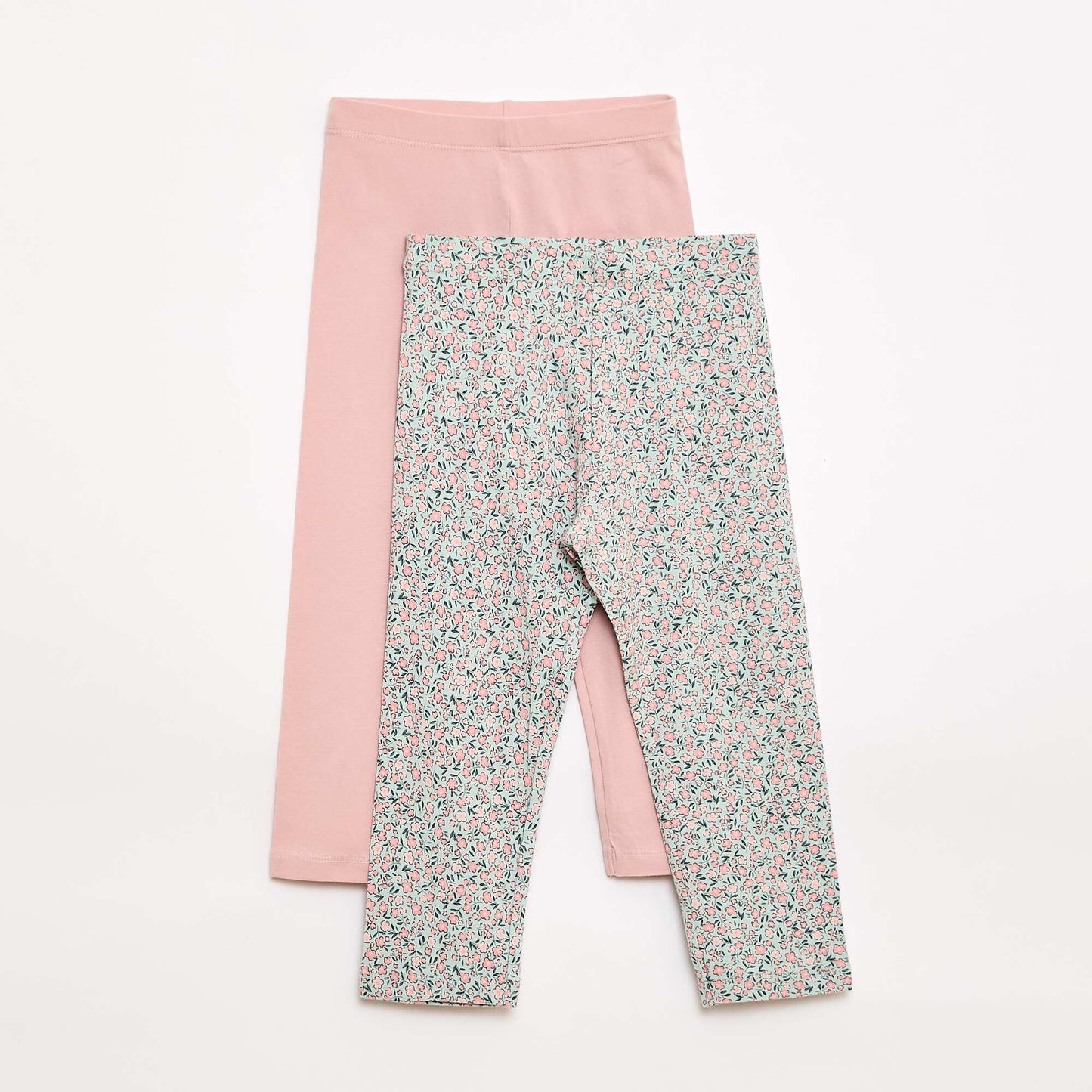 Lot de 2 leggings court ROSE