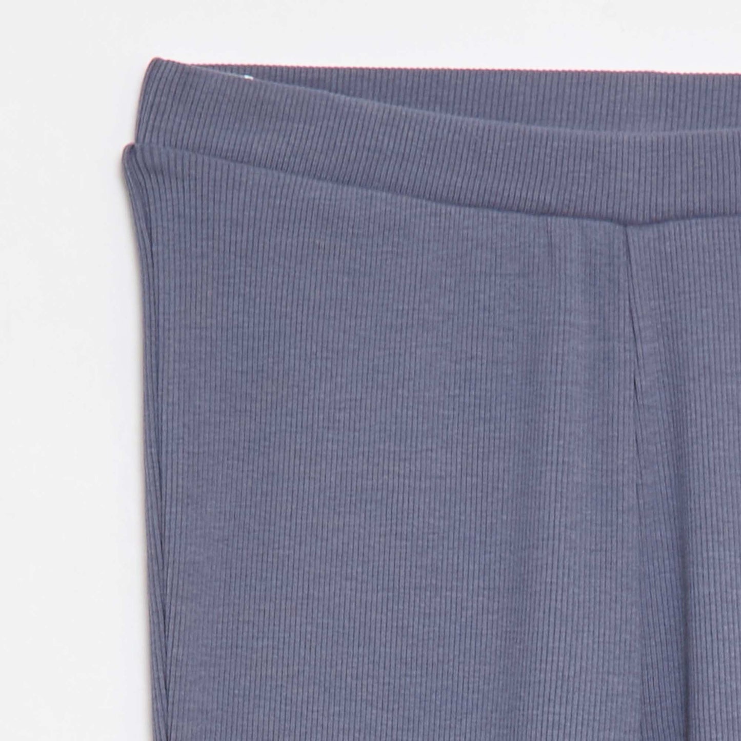 Legging flare côtelé GRIS