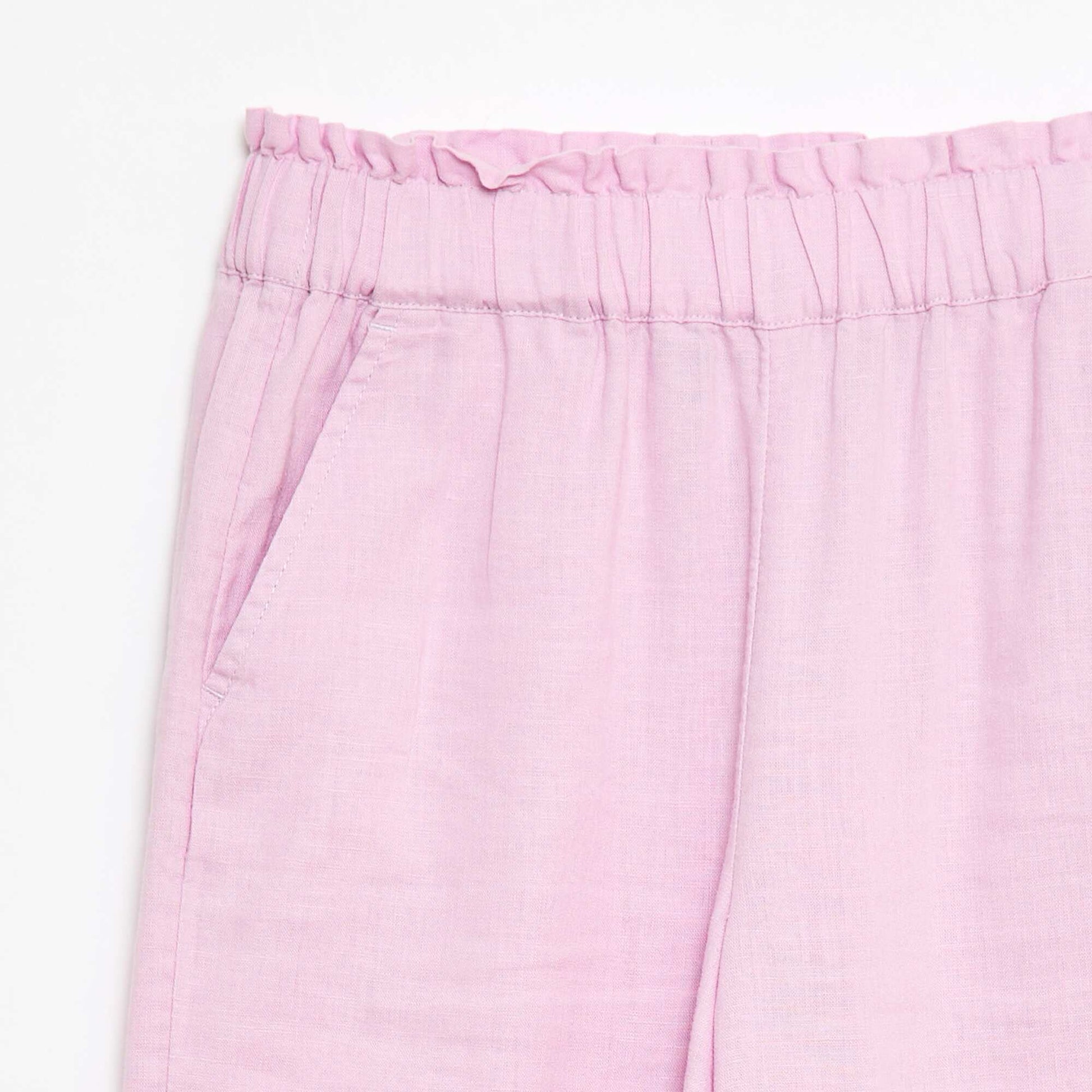 Pantalon en lin mélangé VIOLET