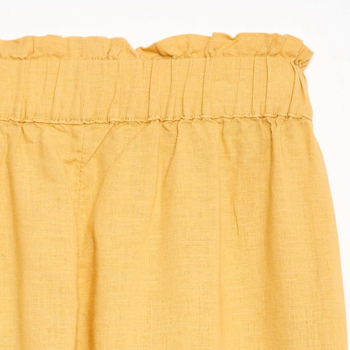 Pantalon en lin mélangé BEIGE
