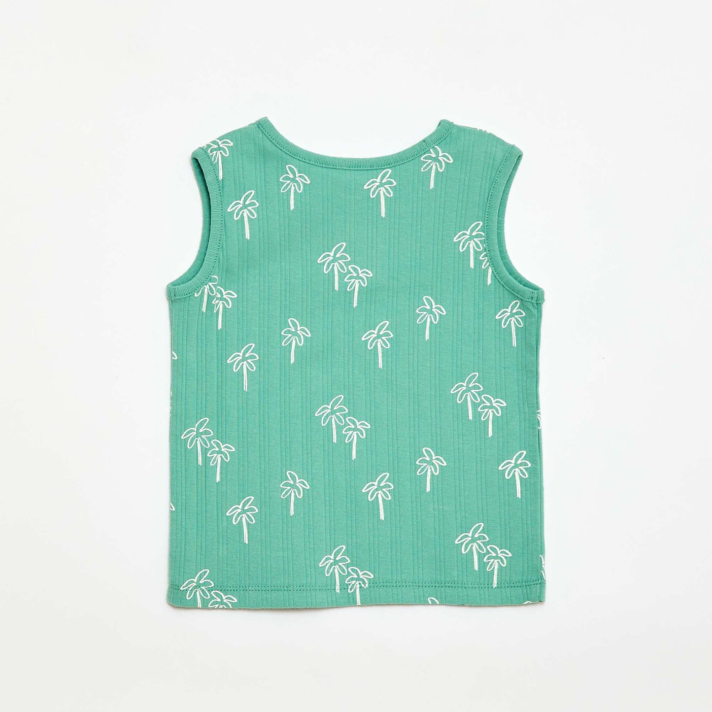 Pyjama court débardeur + short - 2 pièces VERT