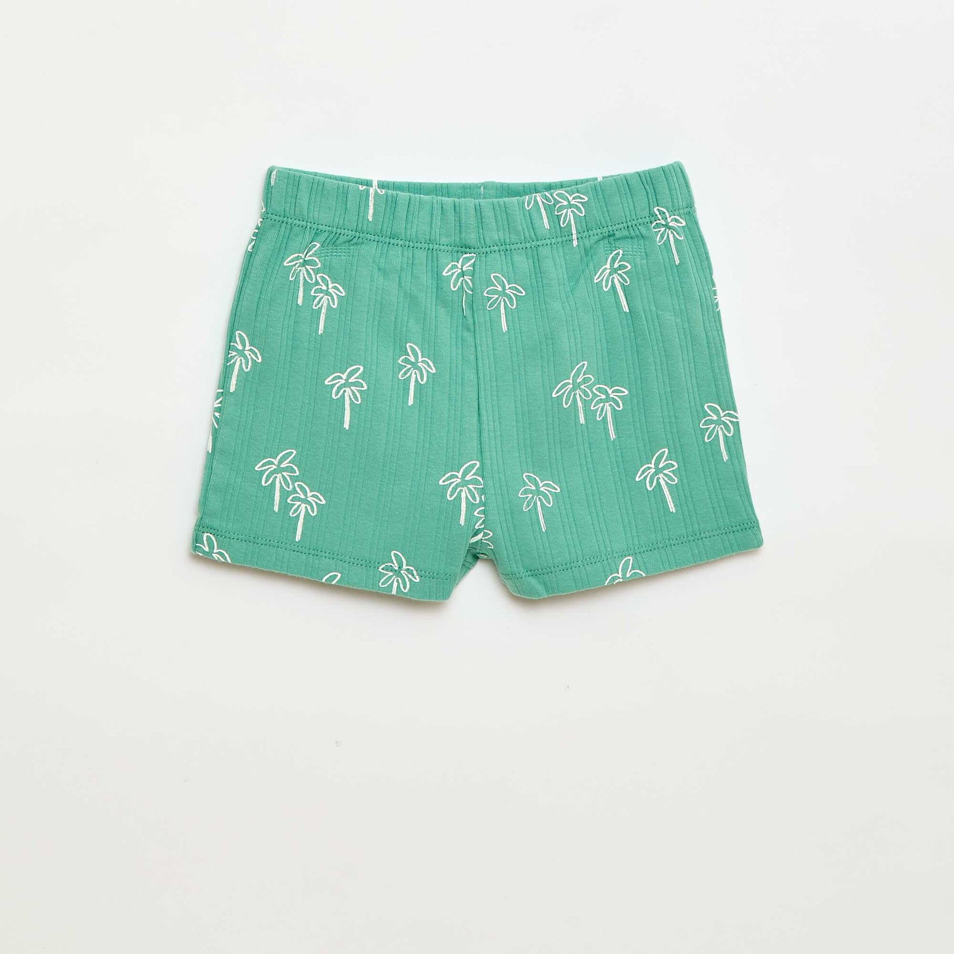 Pyjama court débardeur + short - 2 pièces VERT