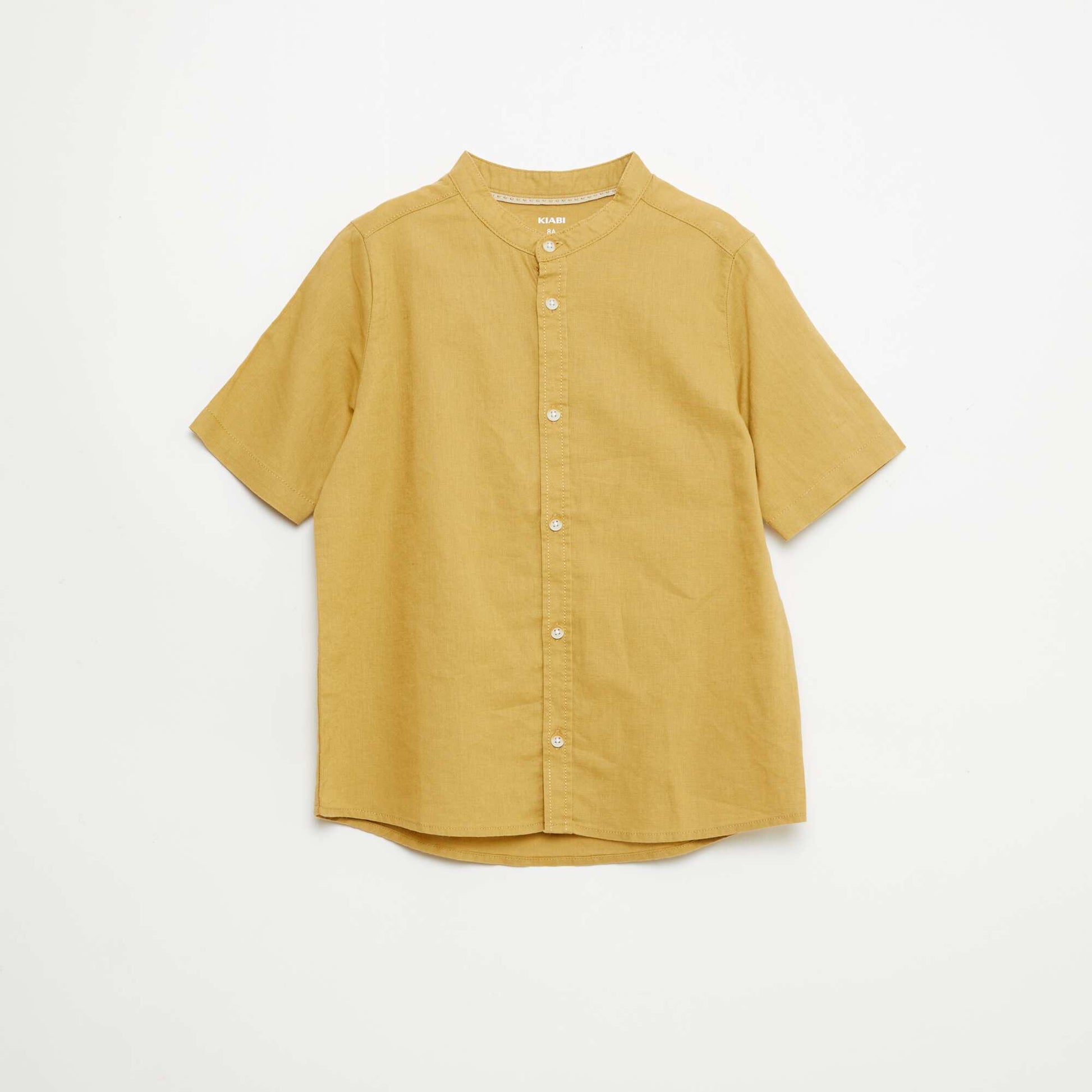 Chemisette en coton JAUNE