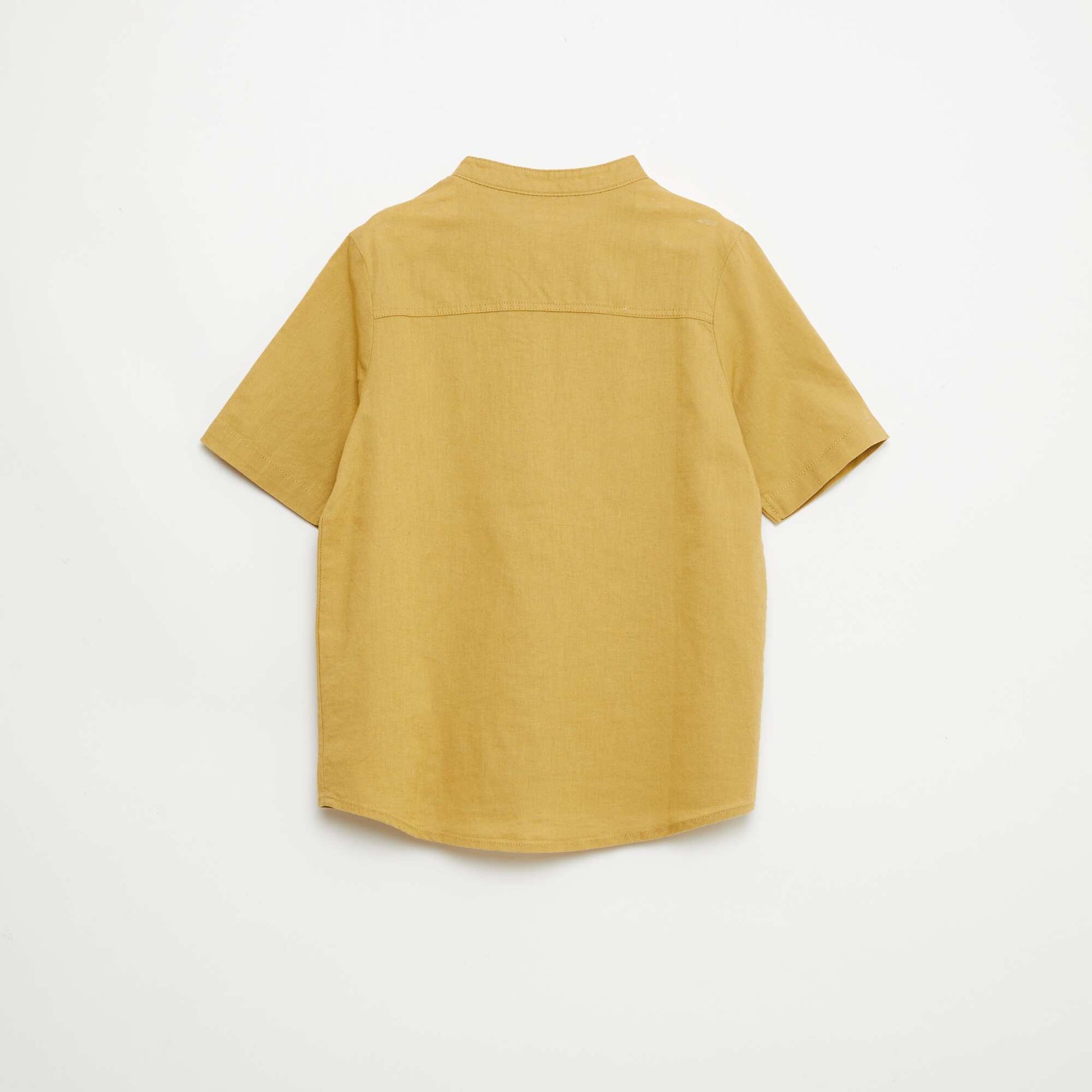 Chemisette en coton JAUNE