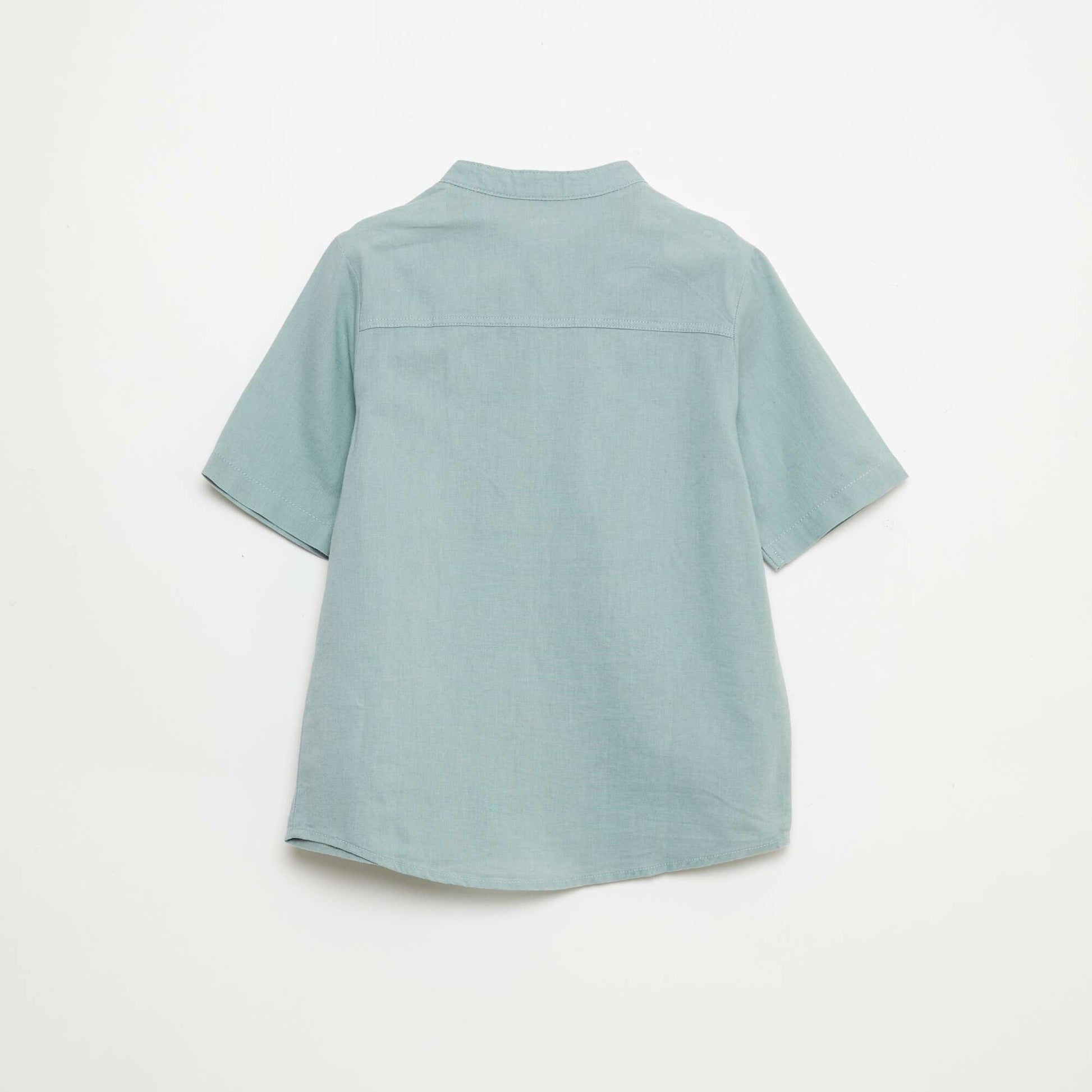 Chemisette en coton BLEU