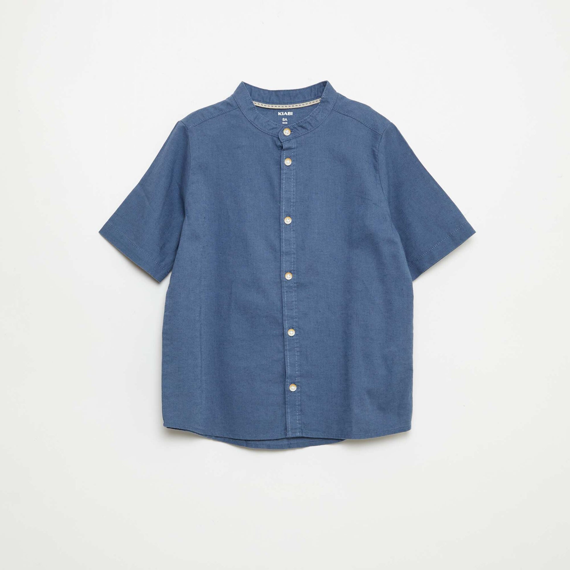 Chemisette en coton BLEU