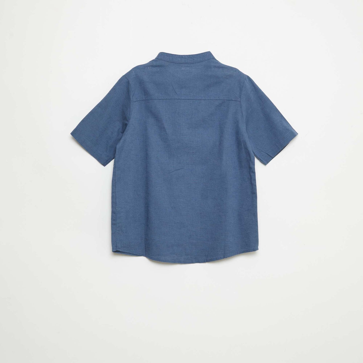 Chemisette en coton BLEU