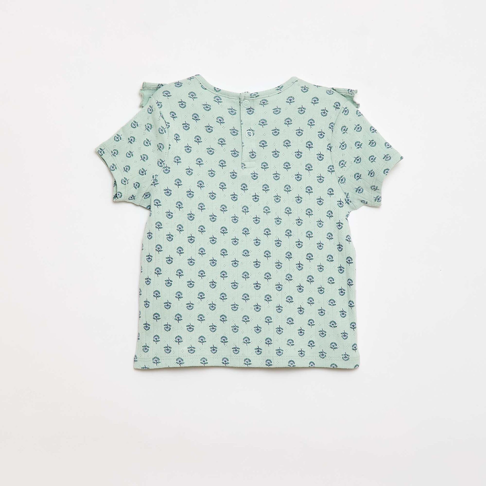 Pyjama short 2 pièces VERT