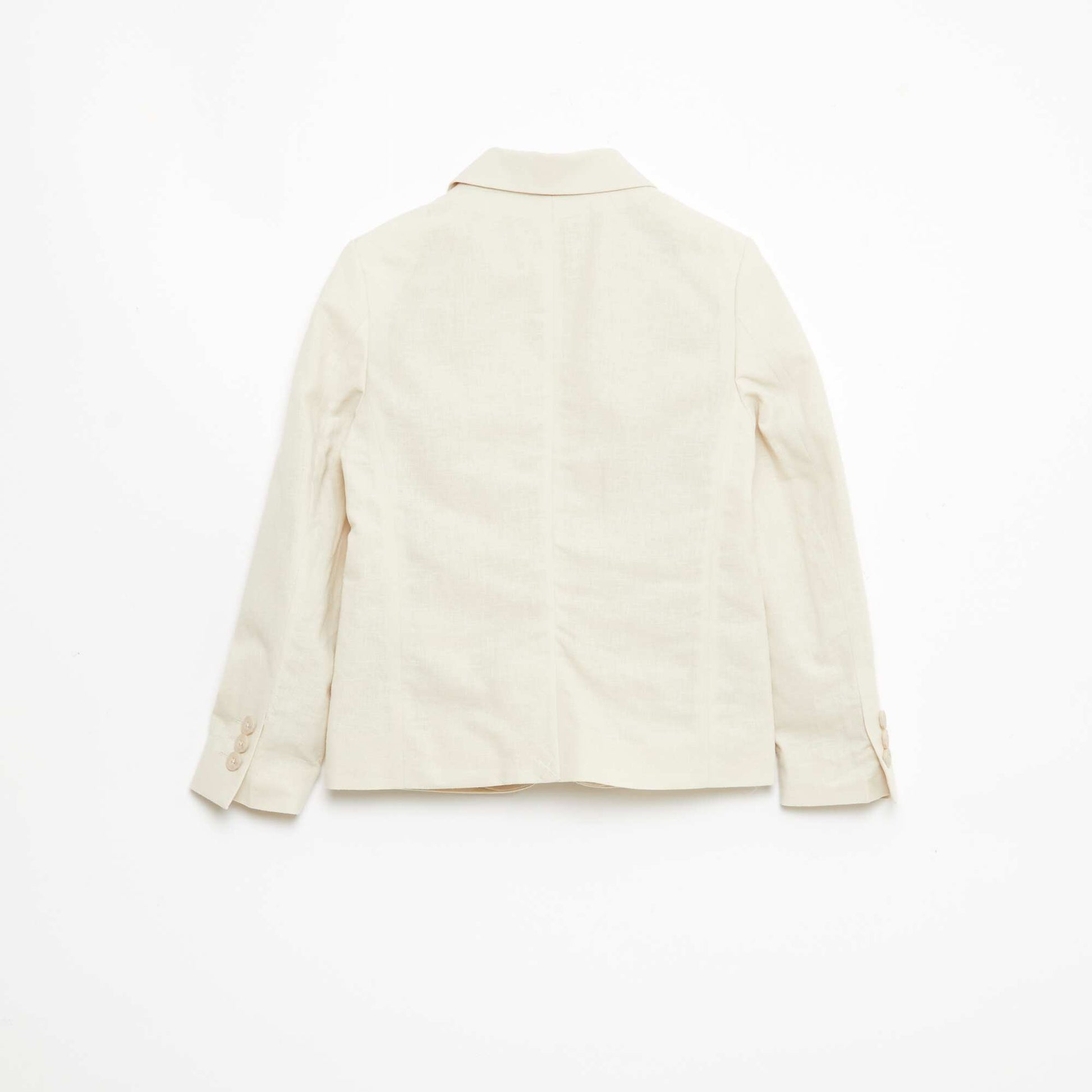 Veste de costume unie BEIGE
