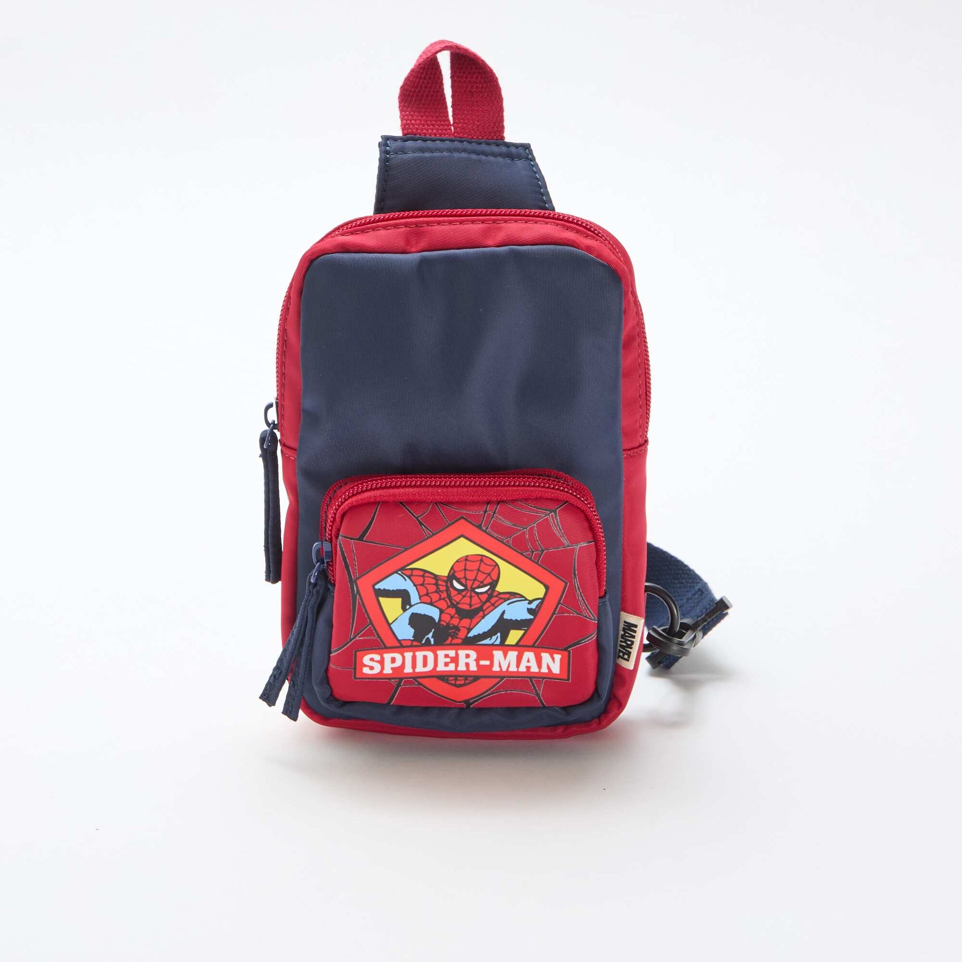 Sac 'Marvel' 'Spider-man' en tissu avec bandoulière NOIR