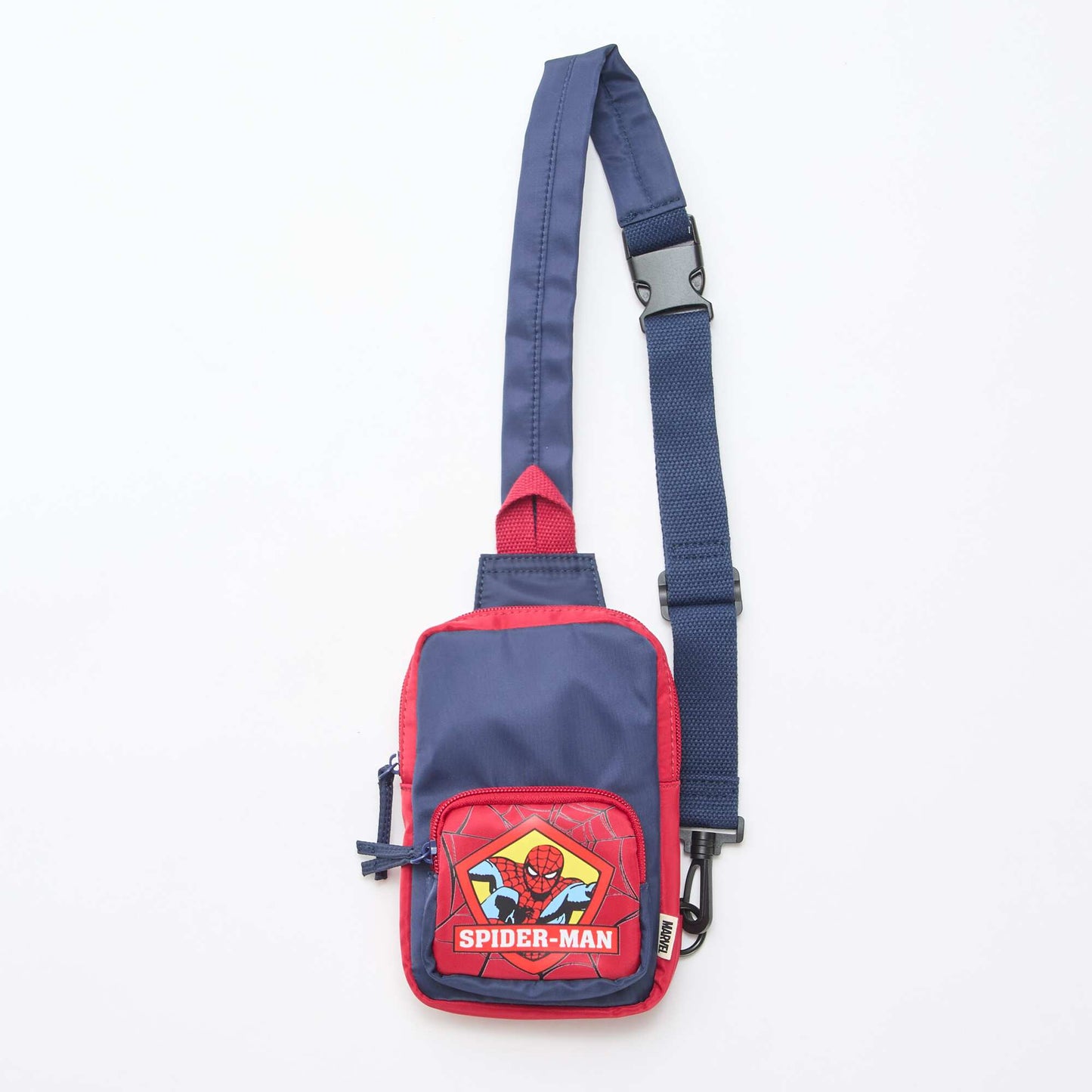 Sac 'Marvel' 'Spider-man' en tissu avec bandoulière NOIR