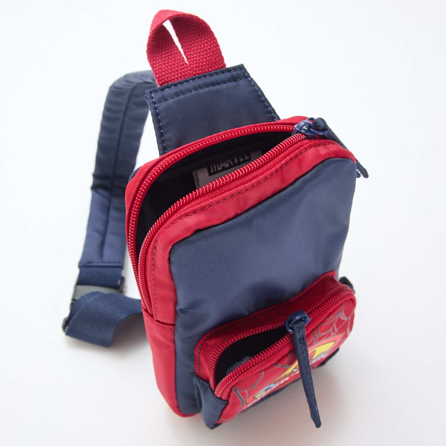 Sac 'Marvel' 'Spider-man' en tissu avec bandoulière NOIR