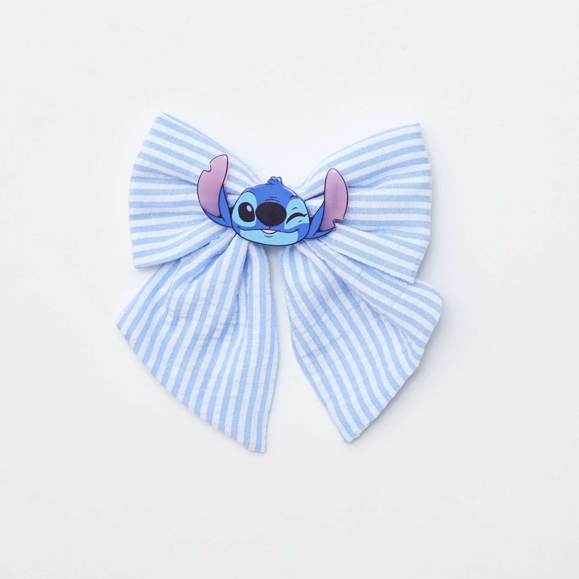 Pince avec nœud esprit foulard 'Disney' 'Stitch' BLEU