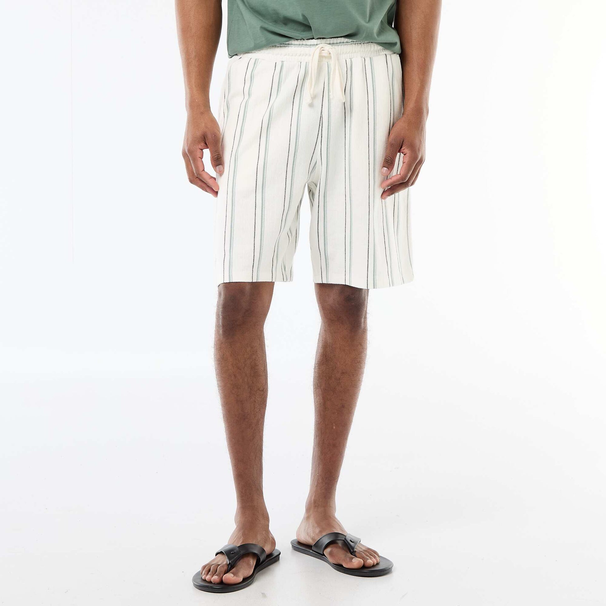 Bermuda en French Terry BLANC