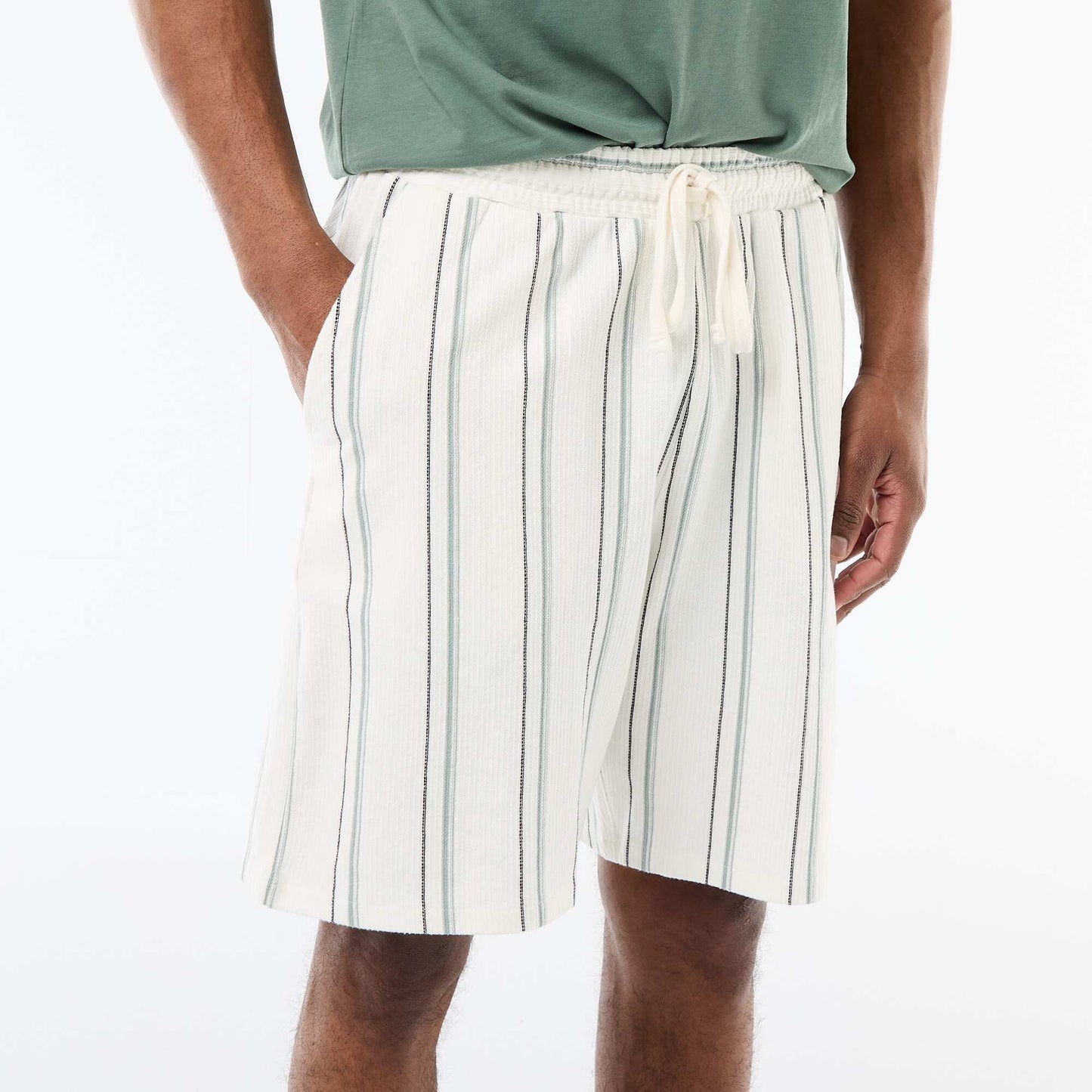 Bermuda en French Terry BLANC
