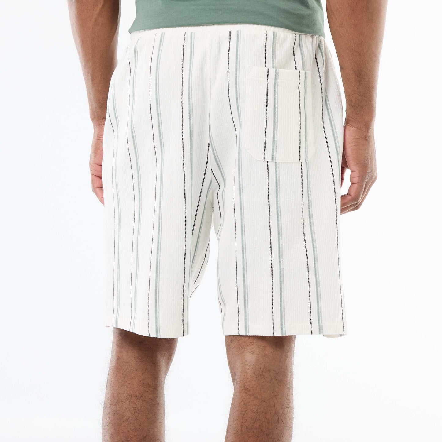 Bermuda en French Terry BLANC