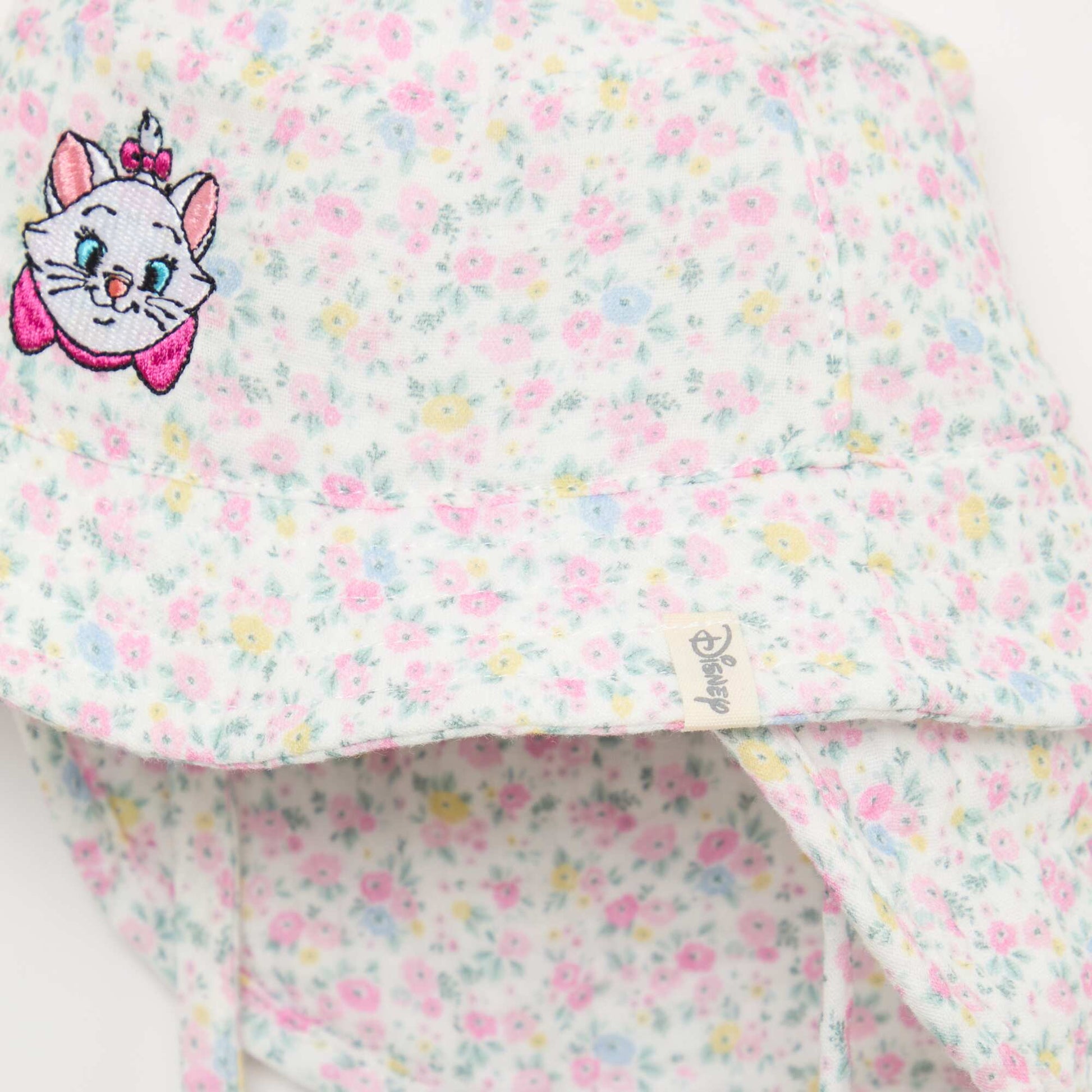 Chapeau avec lien à nouer 'Marie' ROSE PâLE