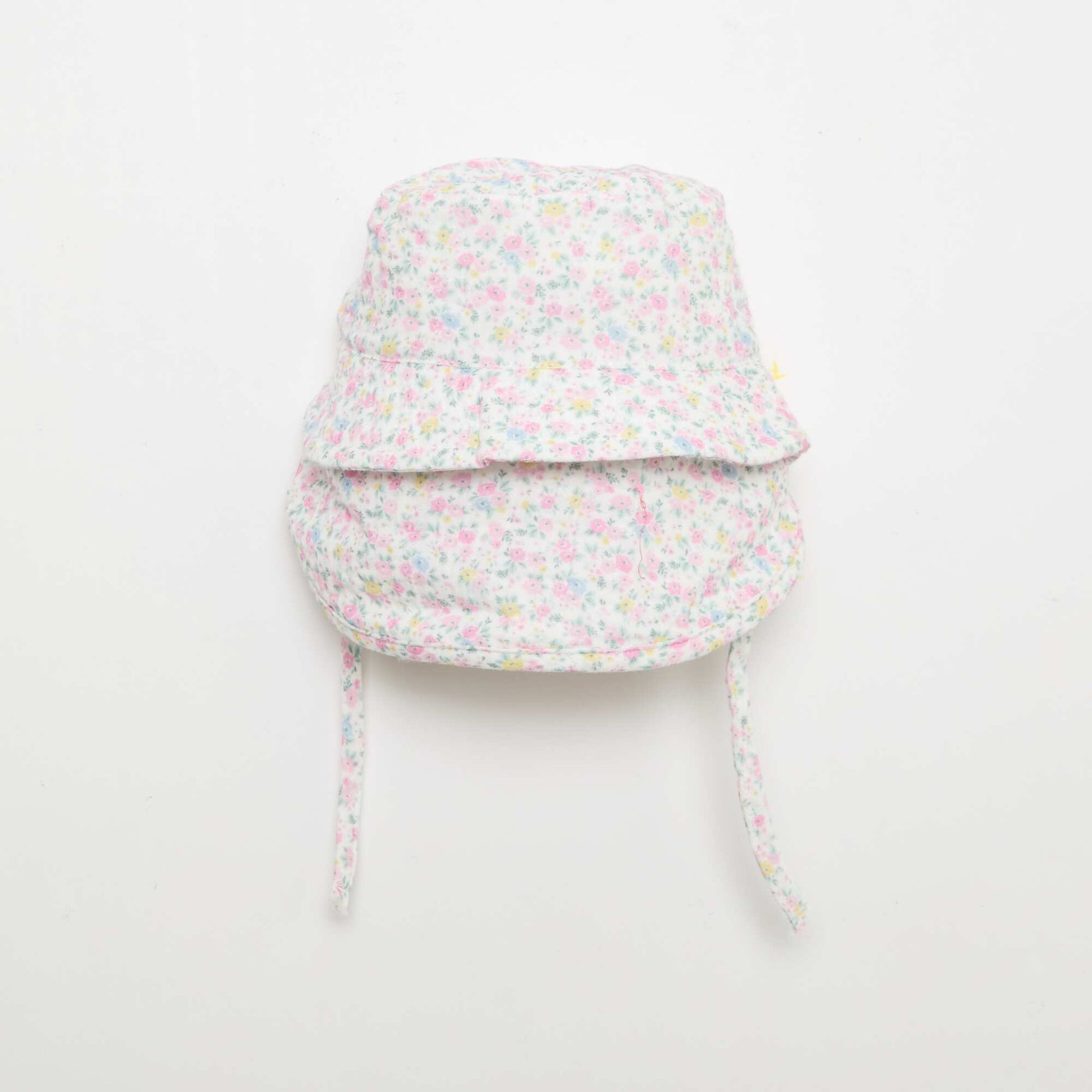 Chapeau avec lien à nouer 'Marie' ROSE PâLE