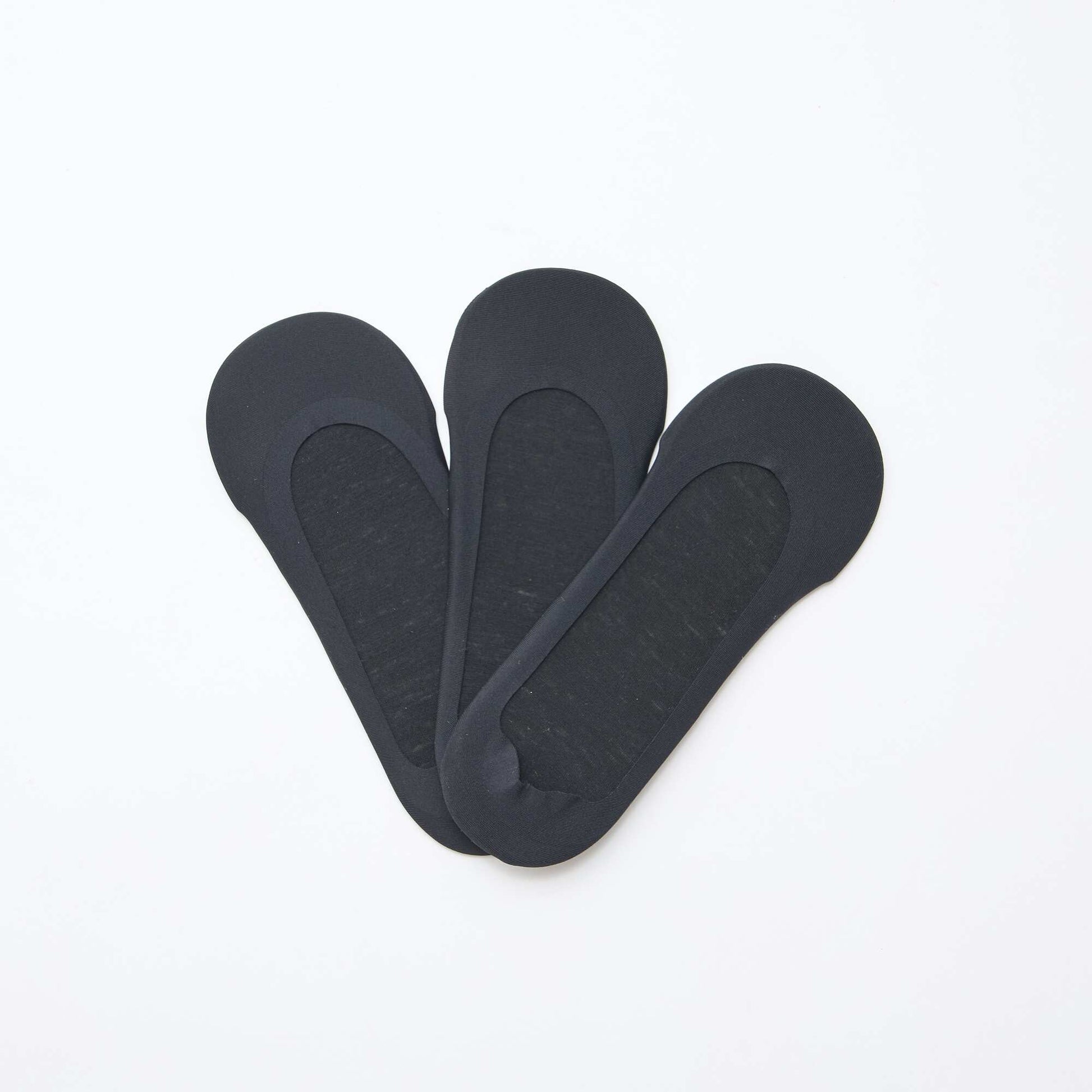 Lot de 3 protège-pieds invisibles NOIR