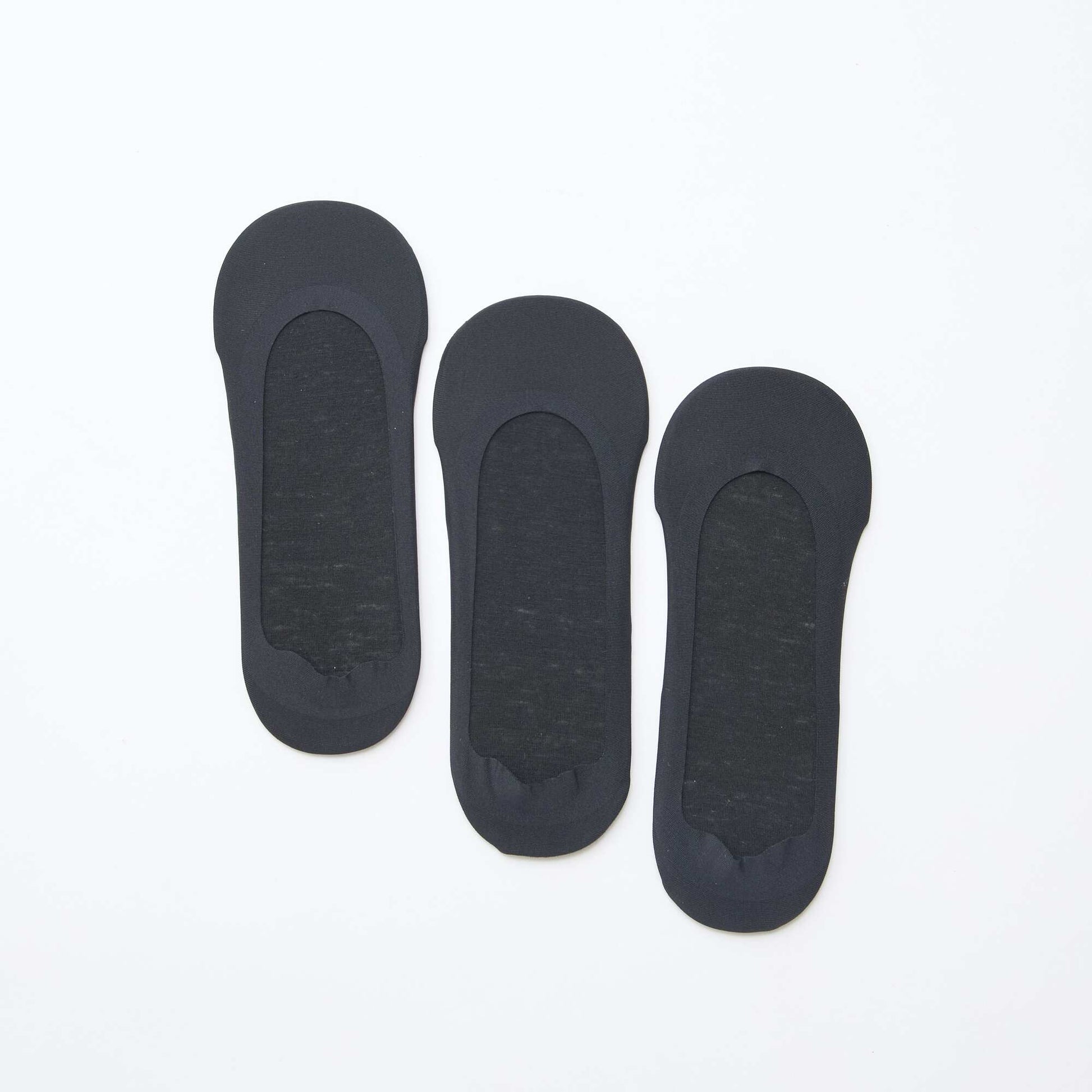 Lot de 3 protège-pieds invisibles NOIR