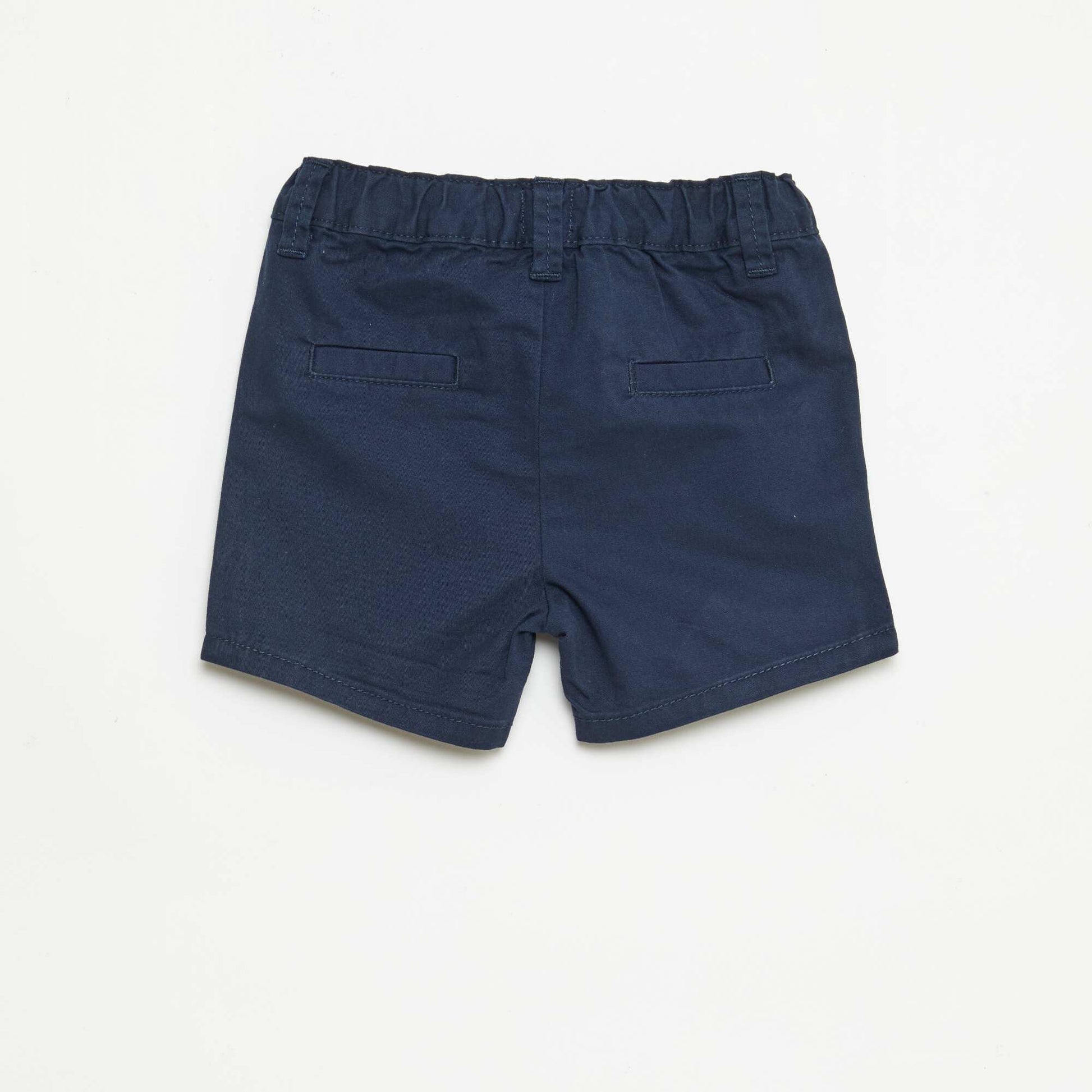 Short chino avec taille ajustable MARINE