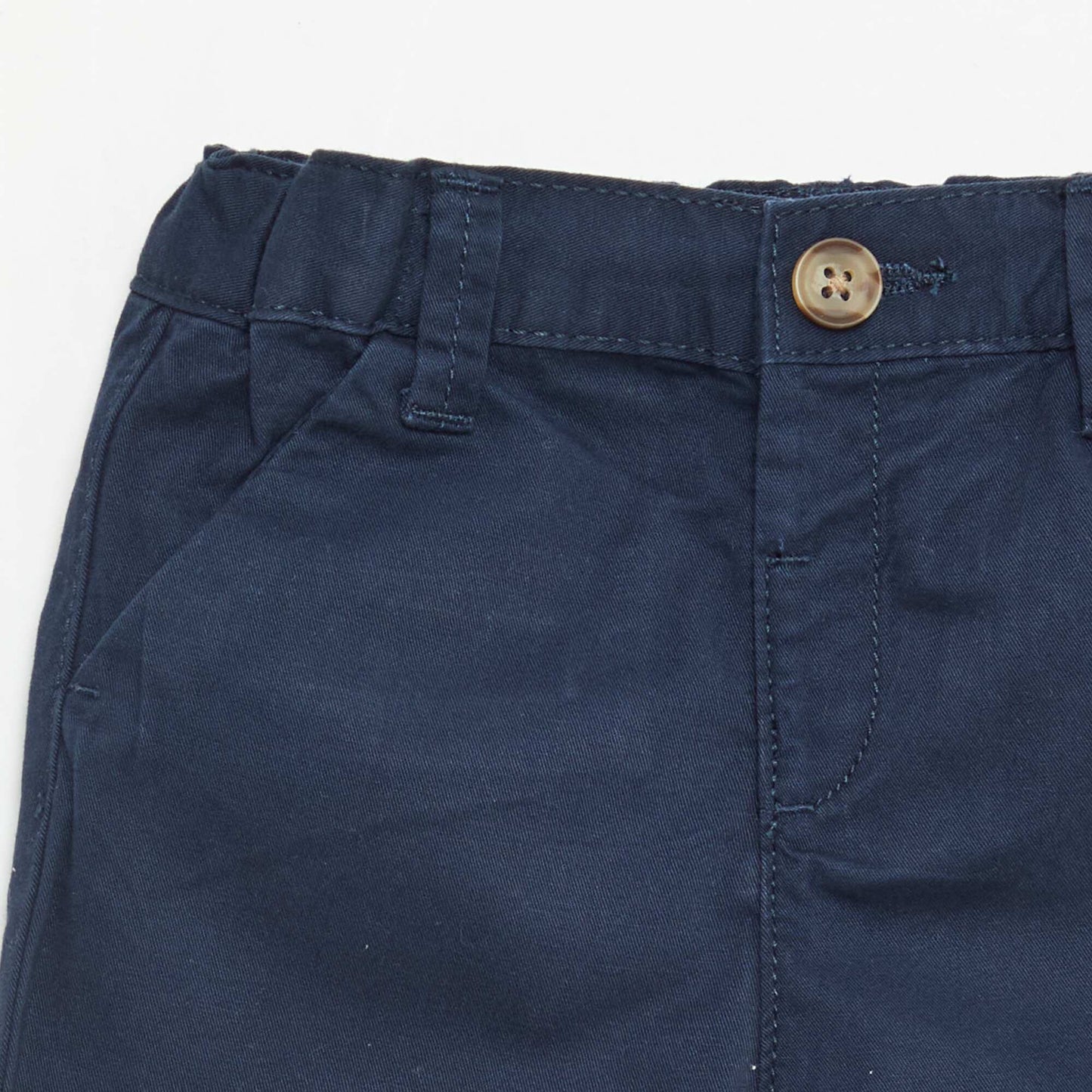 Short chino avec taille ajustable MARINE