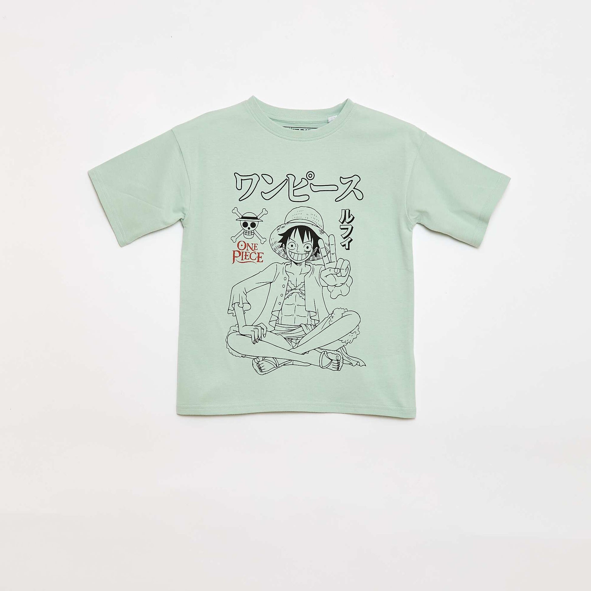 T-shirt 'One Piece' à manches courtes BLEU