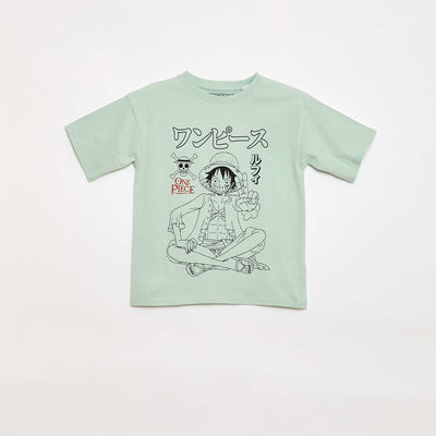 T-shirt 'One Piece' à manches courtes BLEU