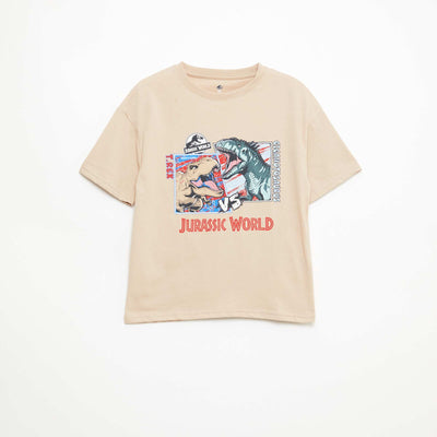 T-shirt 'Jurassic World' à manches courtes BEIGE