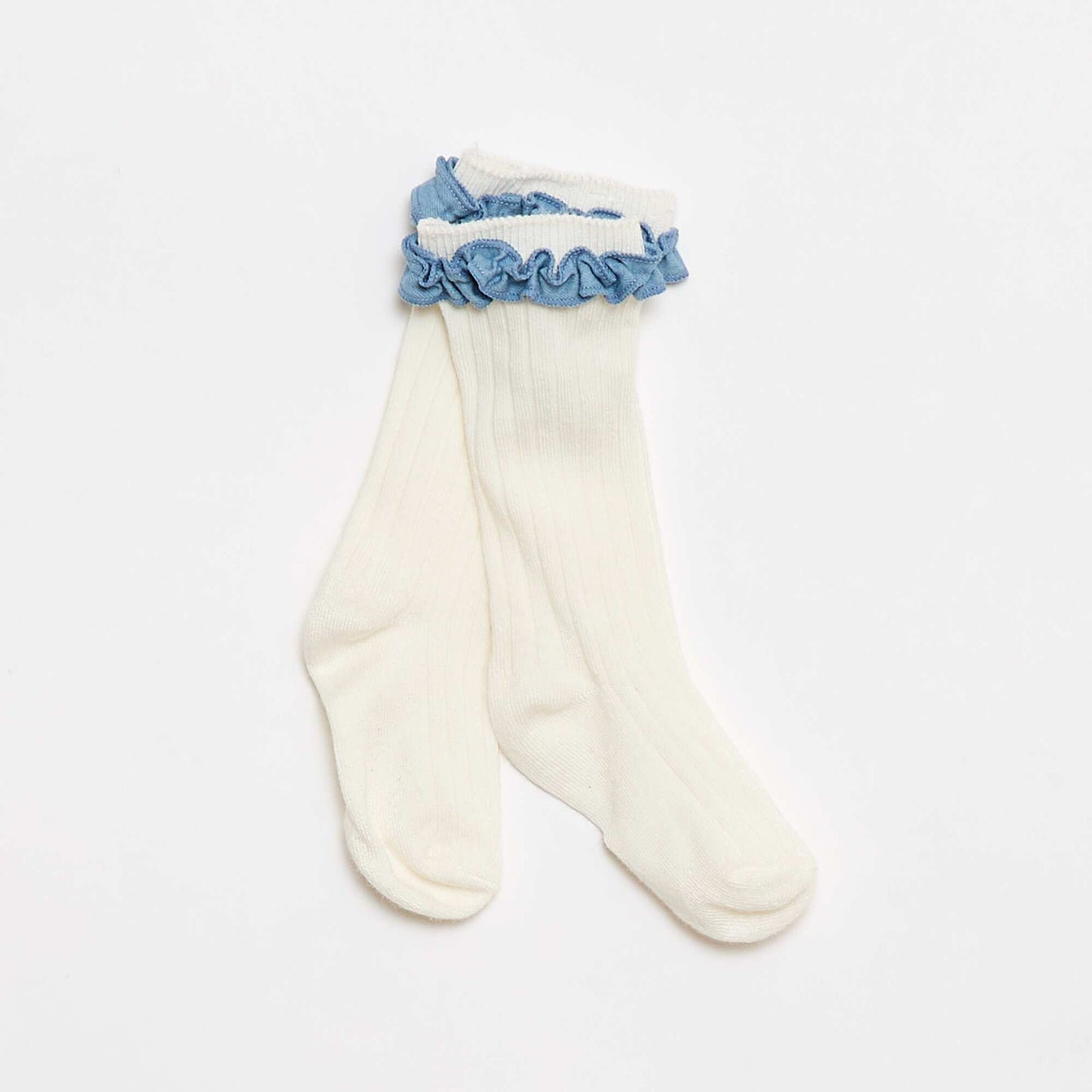 Ensemble 3 pièces  barboteuse + chapeau + chaussettes BLEU
