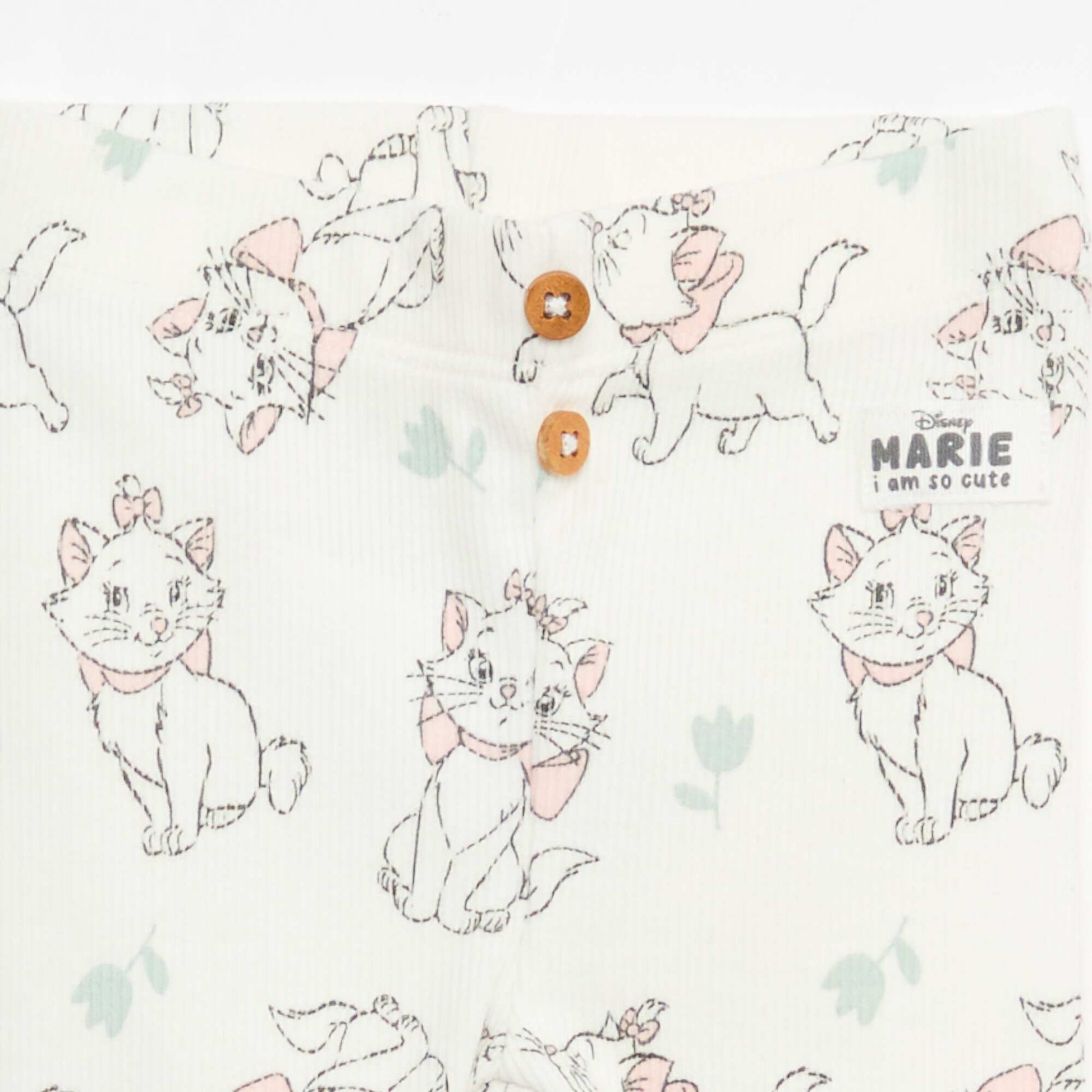 Legging 'Disney' côtelé BLANC
