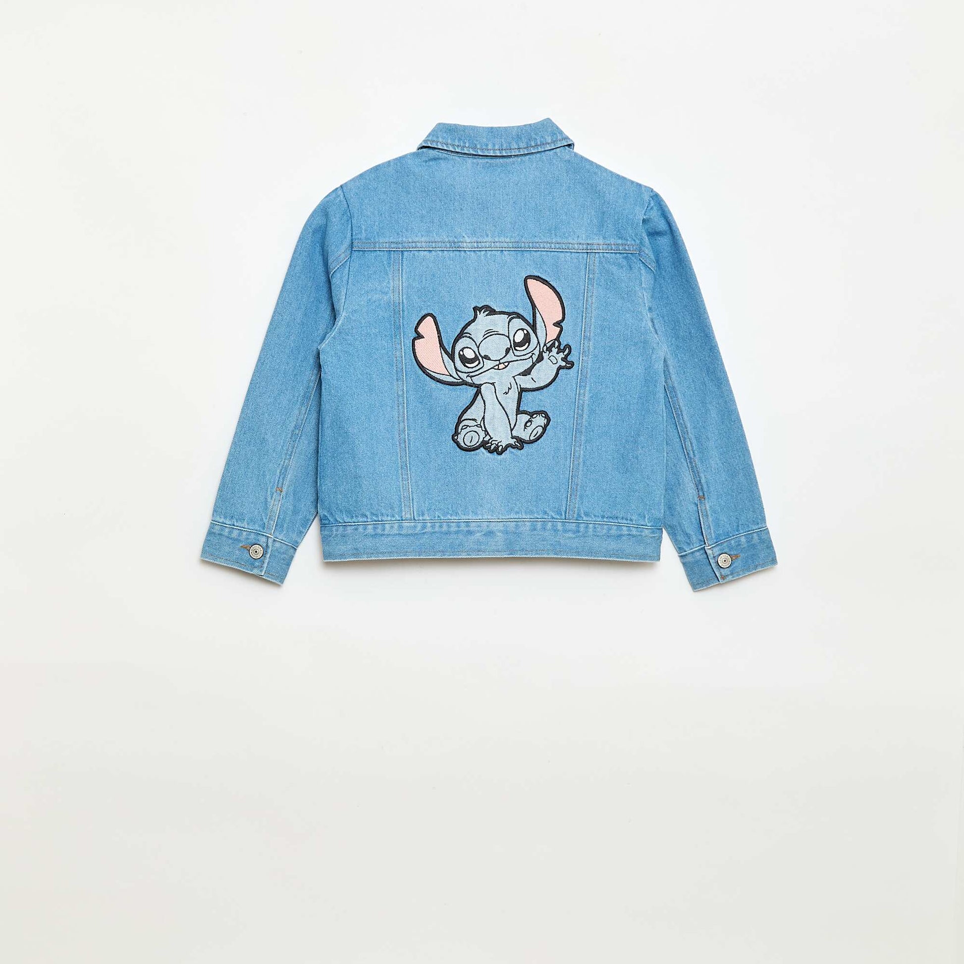 Veste denim 'Stitch' boutonnée BLEU