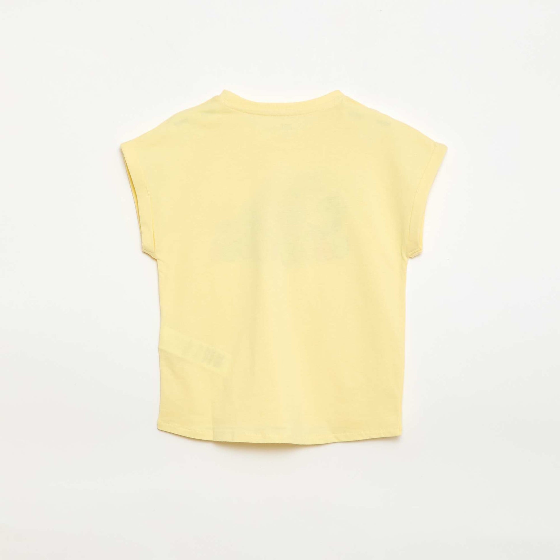 T-shirt à manches courtes 'Universal' JAUNE