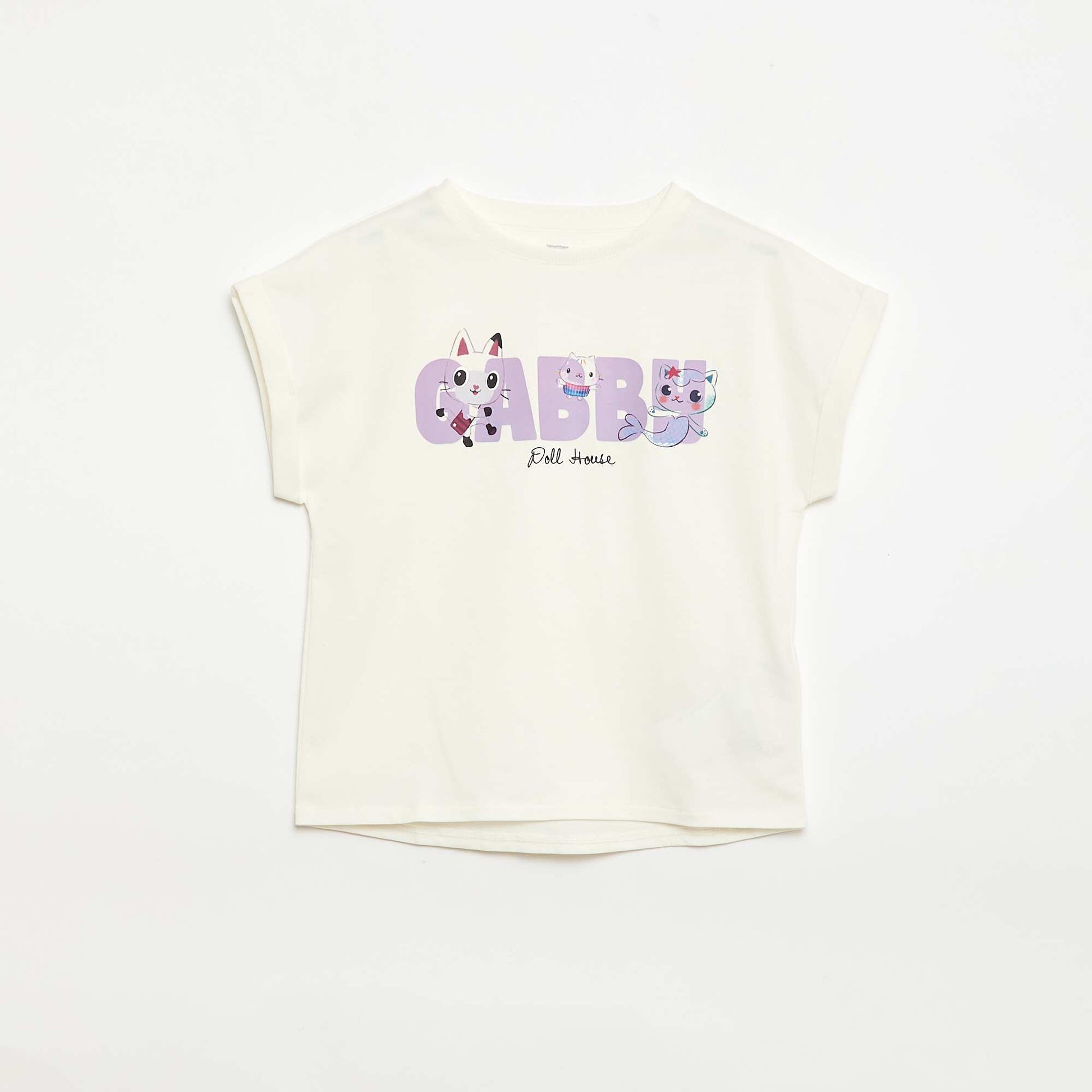 T-shirt à manches courtes 'Universal' BLANC
