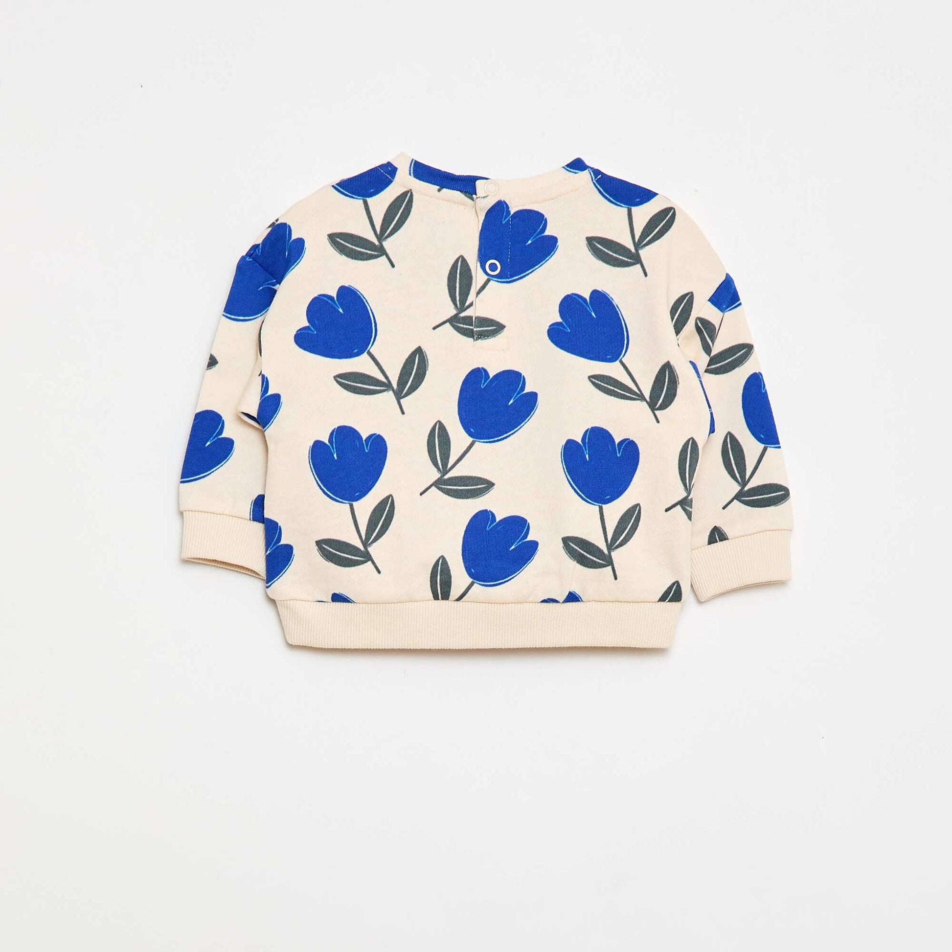 Sweat-shirt imprimé BEIGE