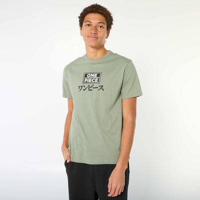 T-shirt imprimé 'One piece' VERT