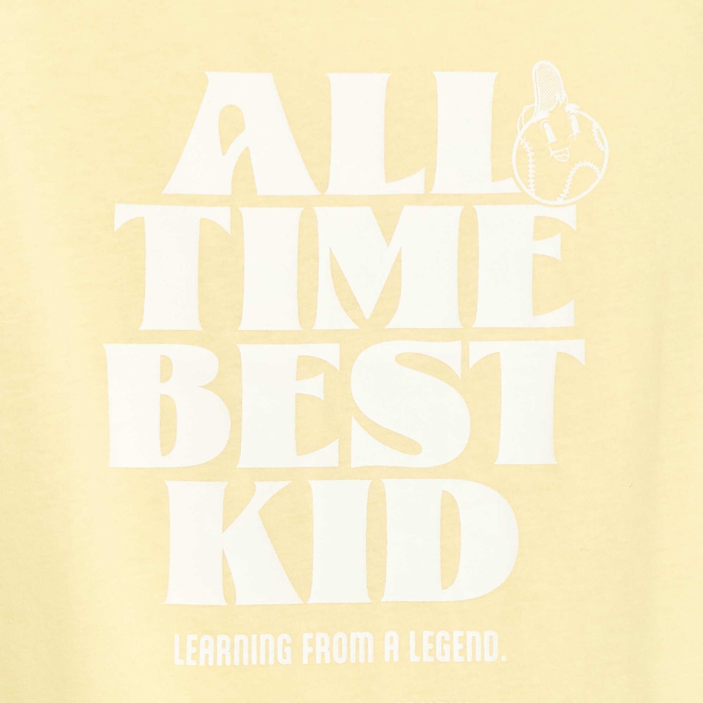 T-shirt à message fête des pères JAUNE