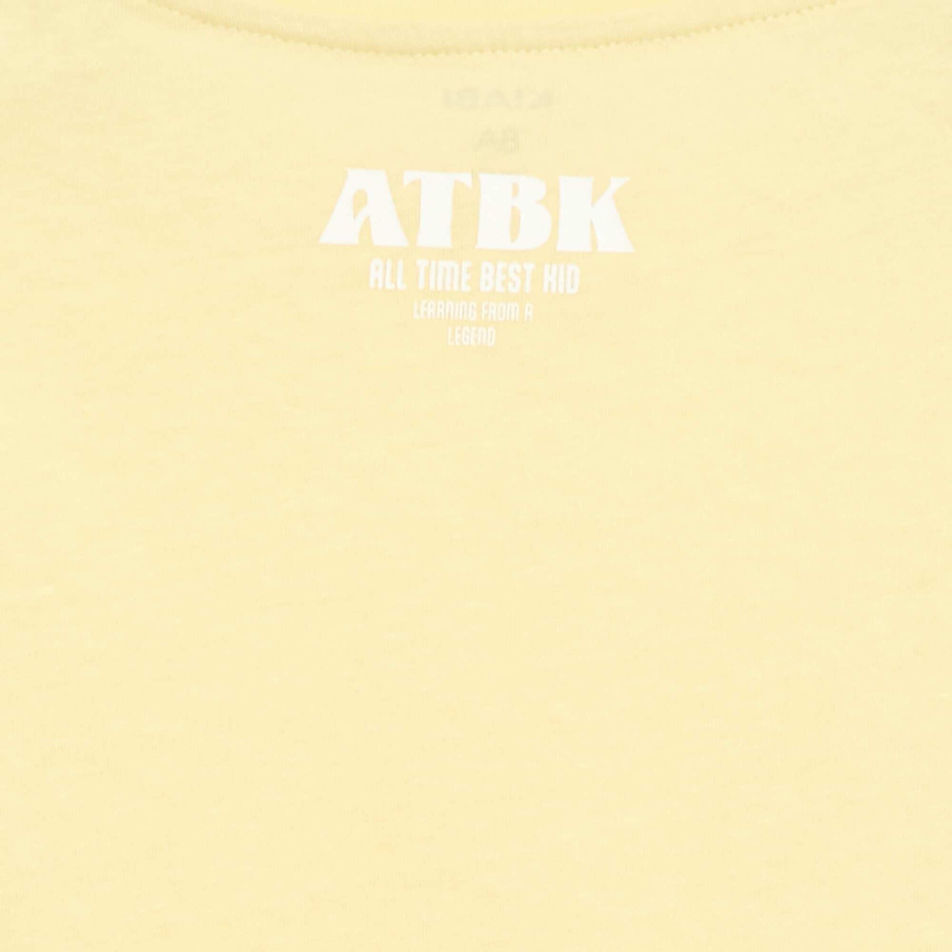 T-shirt à message fête des pères JAUNE