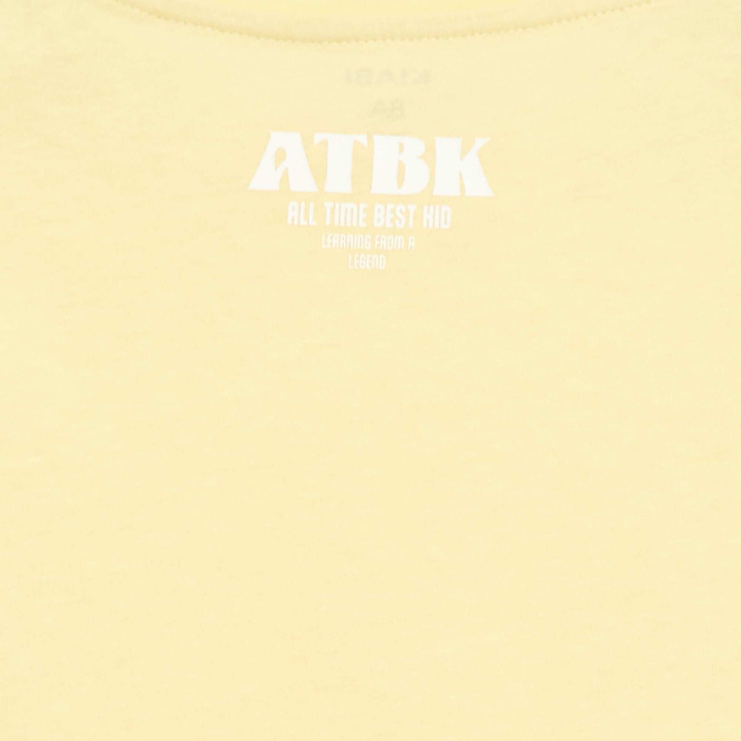 T-shirt à message fête des pères JAUNE